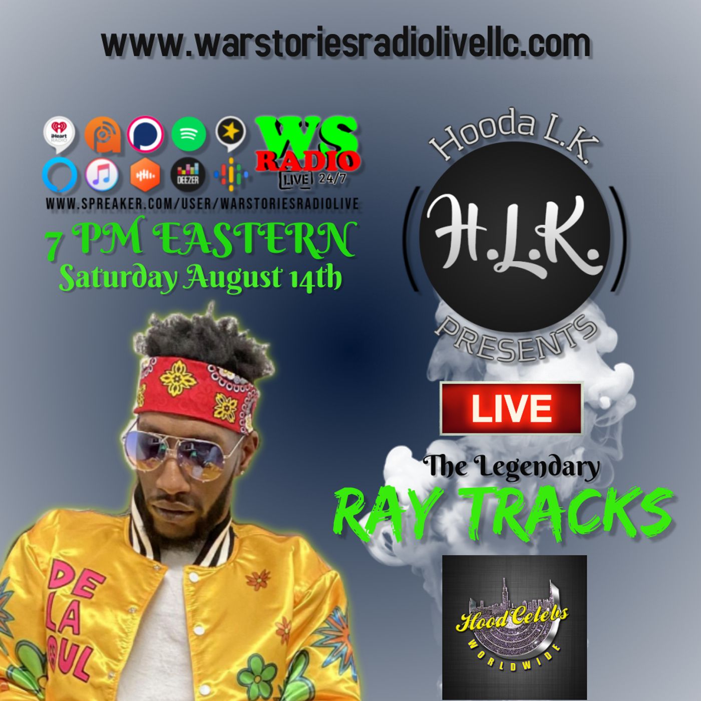 Hooda LK Presents | Ray Tracks episode artwork