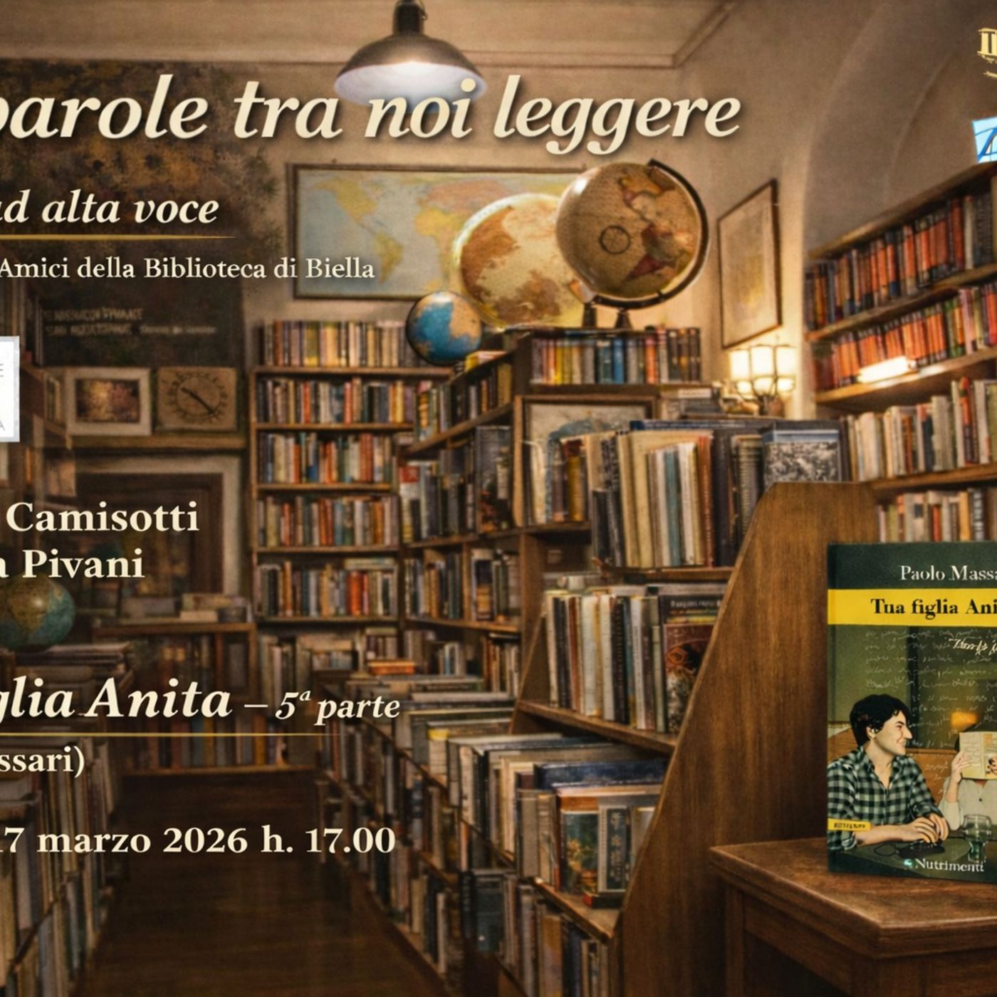 Le  parole tra noi leggere i libri ad alta voce - Mi figlia Anita   quinta puntata episode artwork