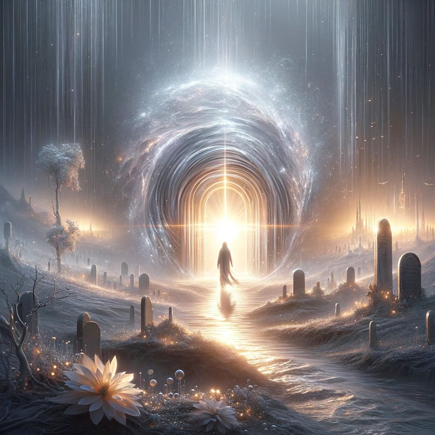 "End? No, the journey doesn't end here. Death is just another path, one that we all must take..." episode artwork