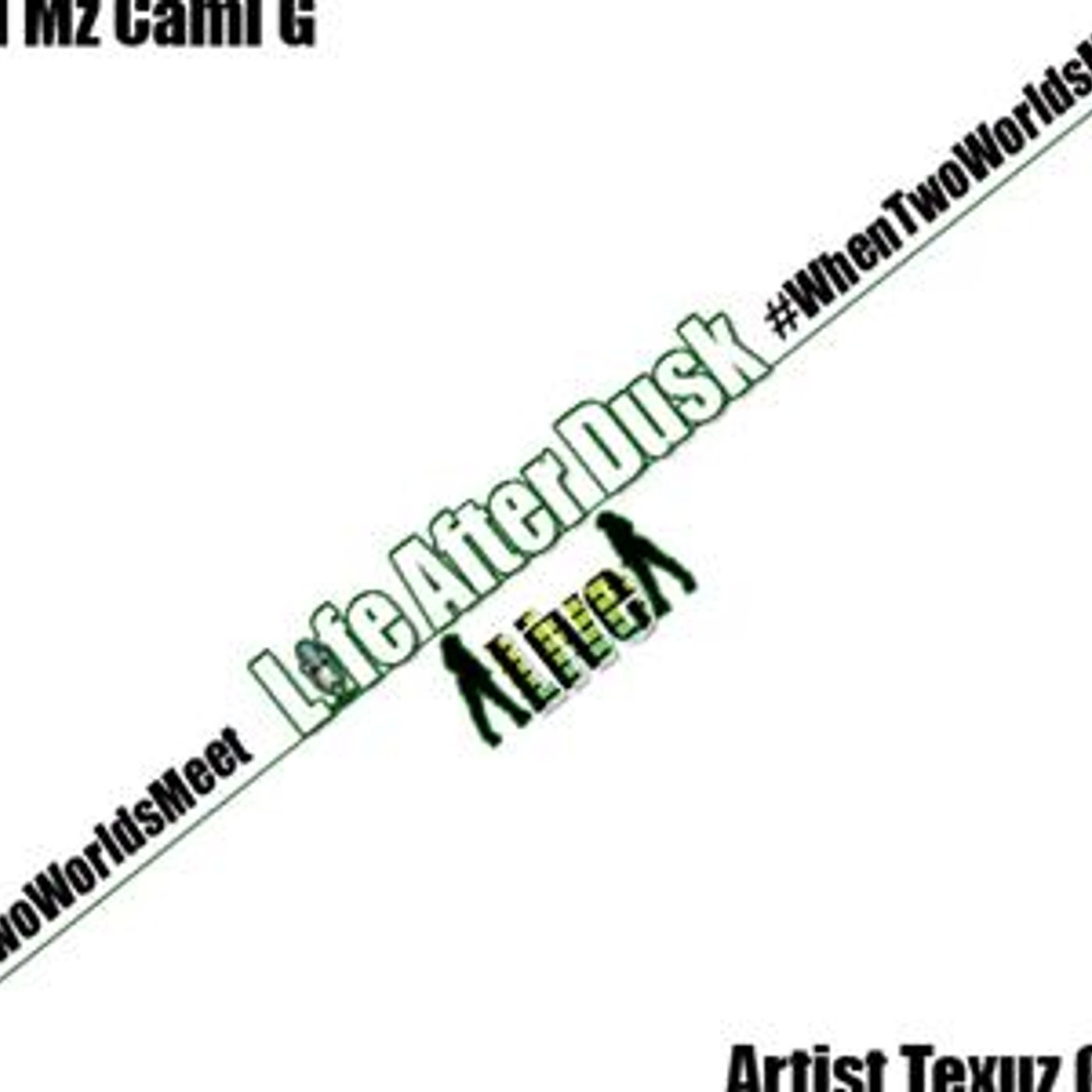 #WhenTwoWorldsMeet - Model Mz Cami G and Artist Texuz Game episode artwork