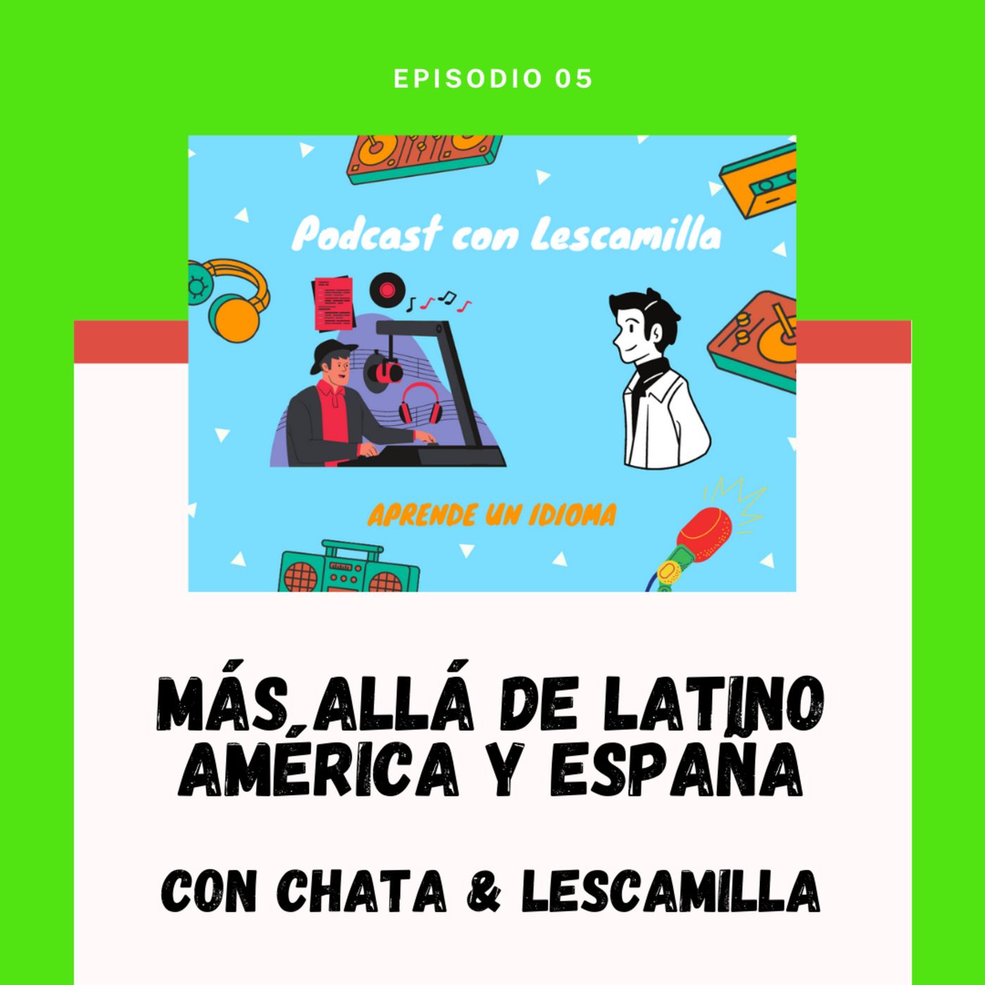Podcast con un estudiante
