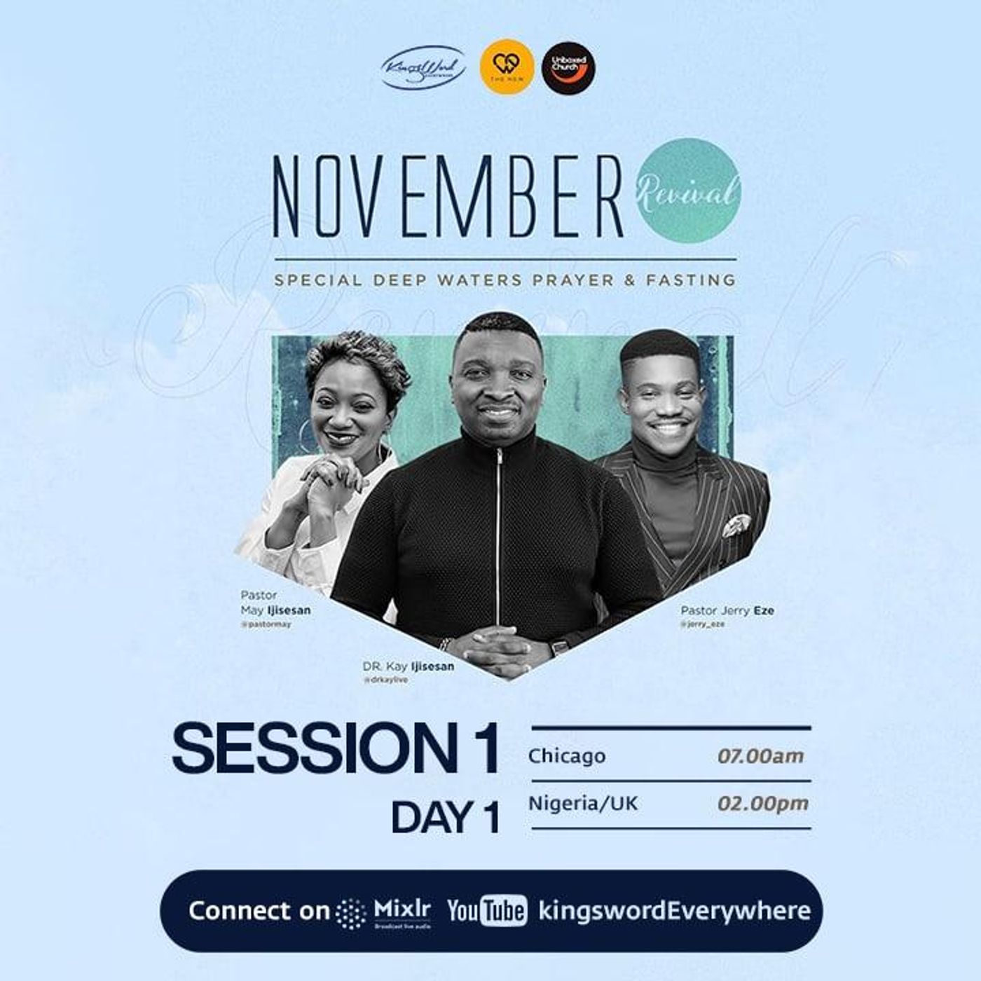 November Revival | Day 1 Session 1 | Dr.Kay Ijisesan, Pastor May Ijisesan episode artwork