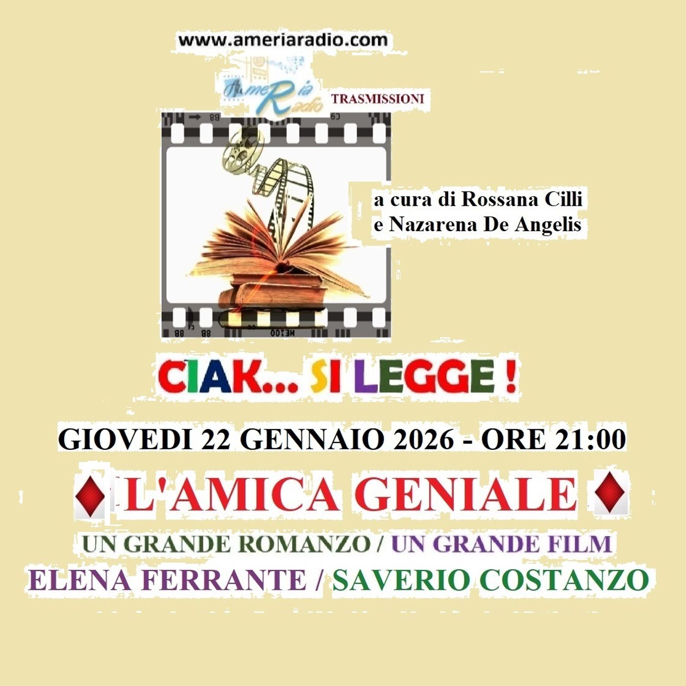 CIAK SI LEGGE – L’Amica Geniale episode artwork