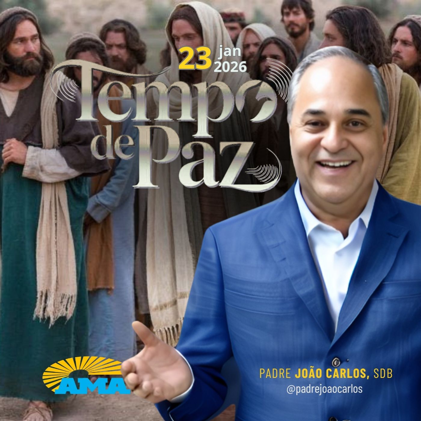 23/01/26 - Programa Padre João Carlos | Tempo de Paz 23/01/26 - Programa Padre João Carlos | Tempo de Paz