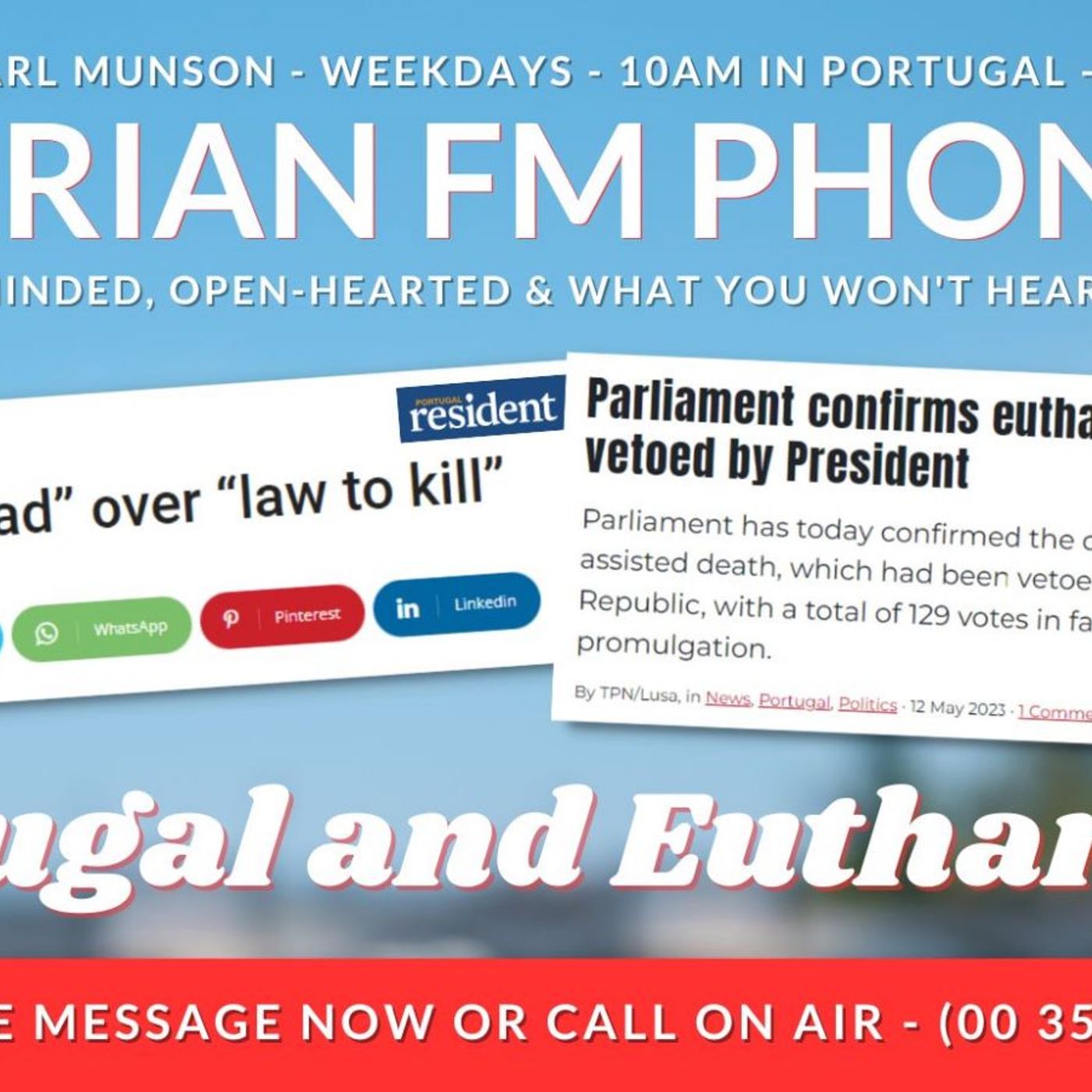Euthanasia in Portugal (Humanitarian blessing or tip of a dark iceberg?) episode artwork