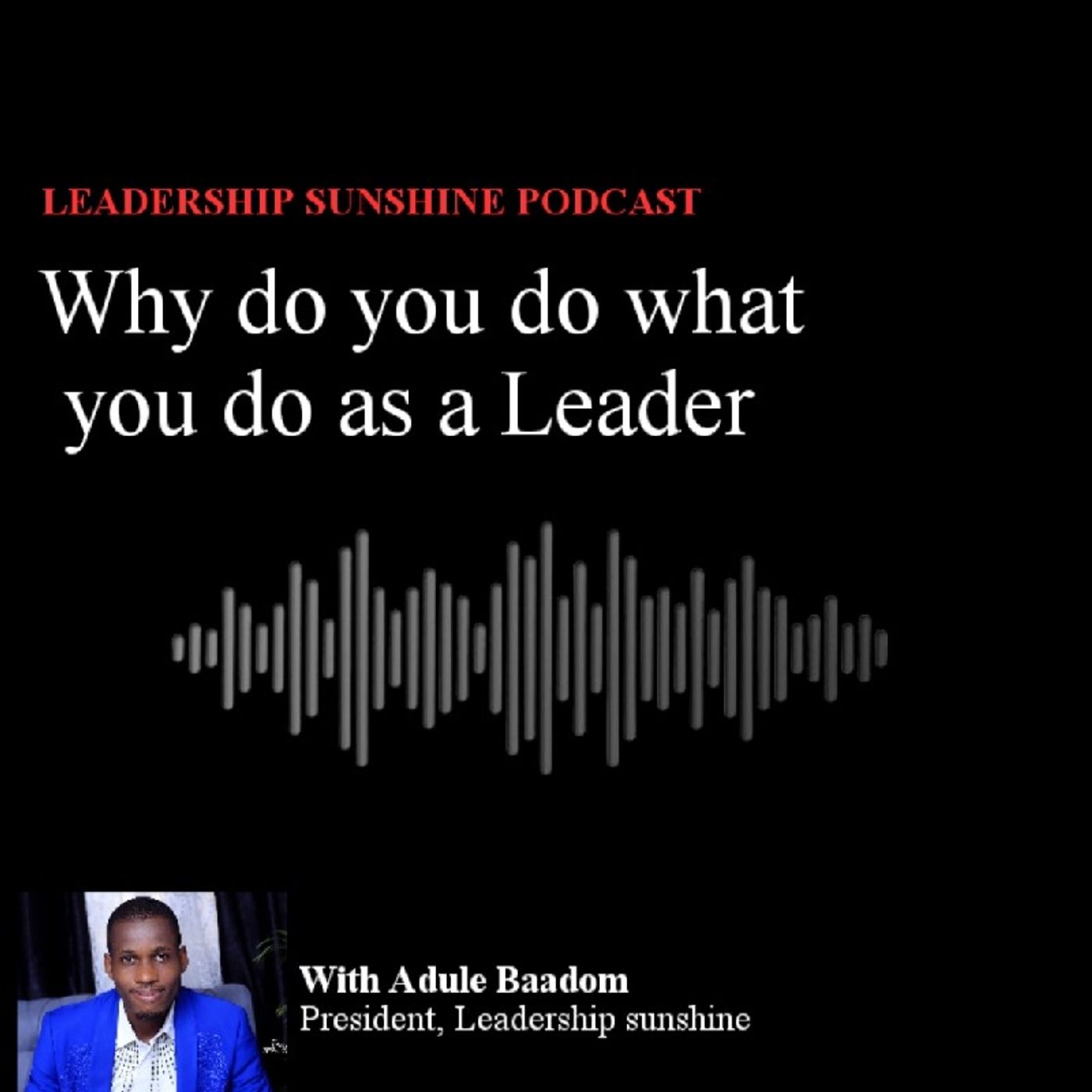 Why do you do what you do as a Leader episode artwork