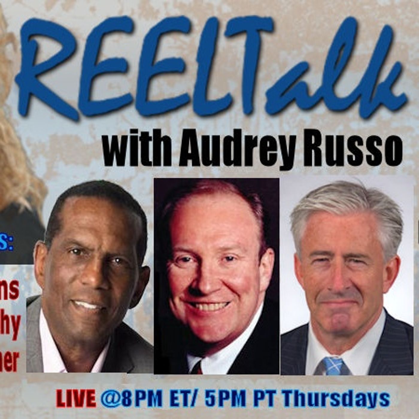 REELTalk: Super Bowl Champion Burgess Owens, NY Times bestselling author Christopher Horner and author and columnist Andrew McCarthy episode artwork