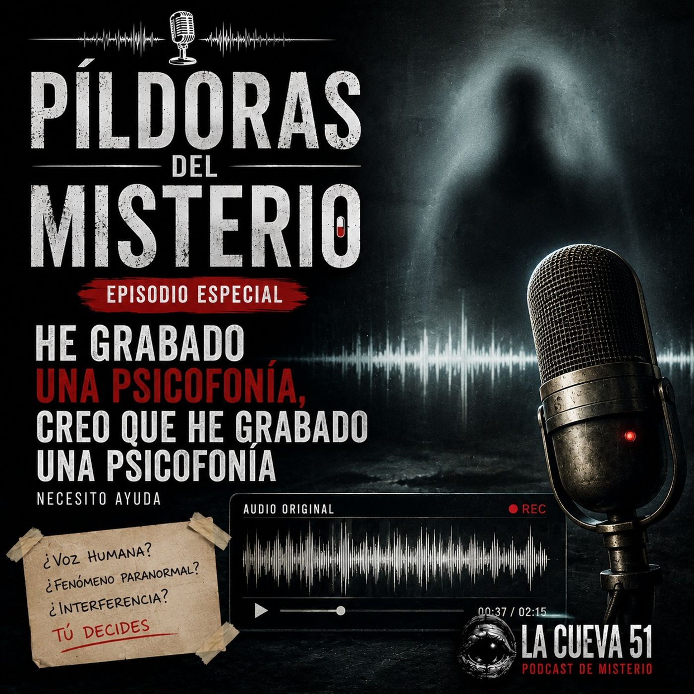 NECESITO AYUDA: UNA VOZ EXTRAÑA APARECE EN MI GRABACIÓN episode artwork