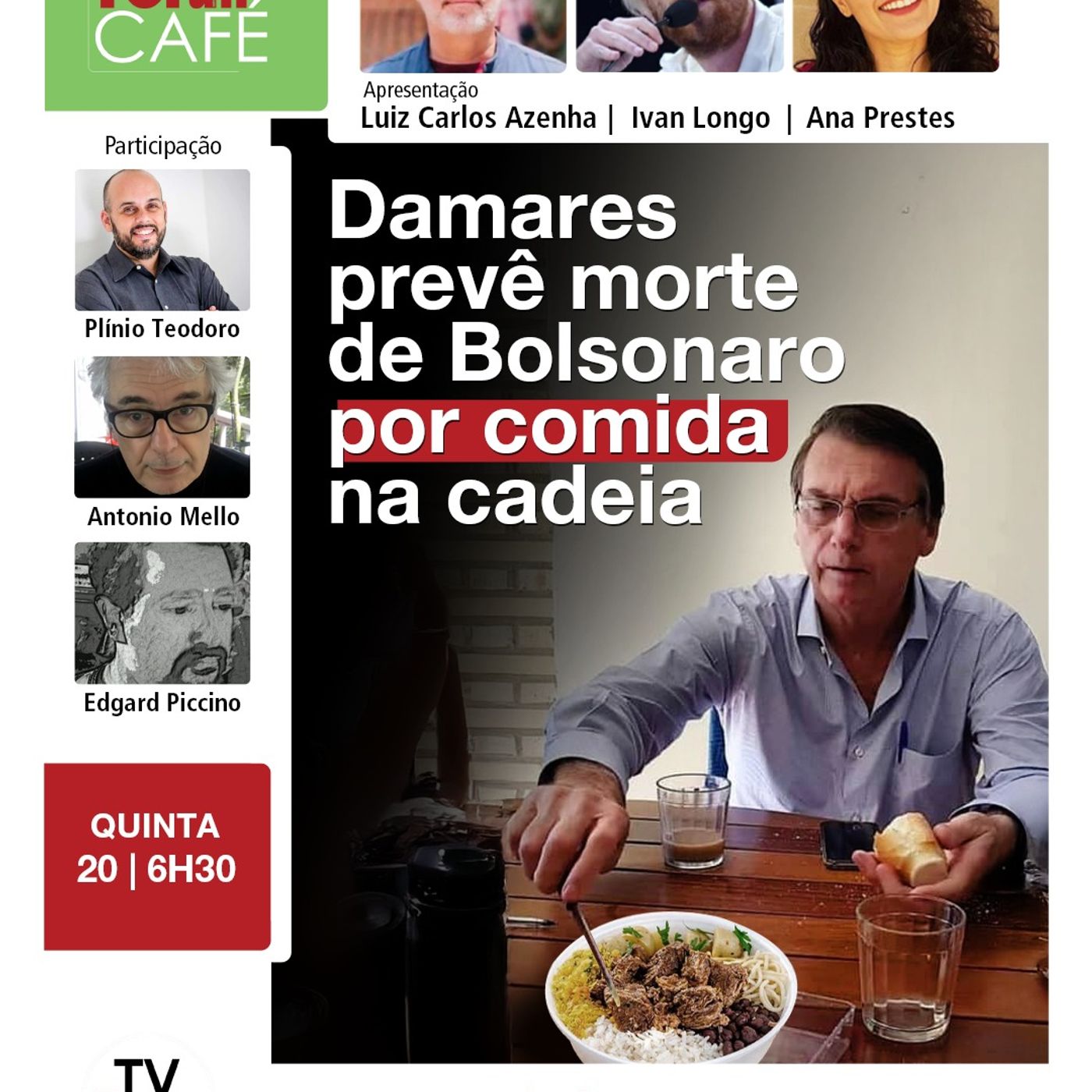 Senadora Damares dramatiza: Bolsonaro não resiste á comida da Papuda | 20.11.25