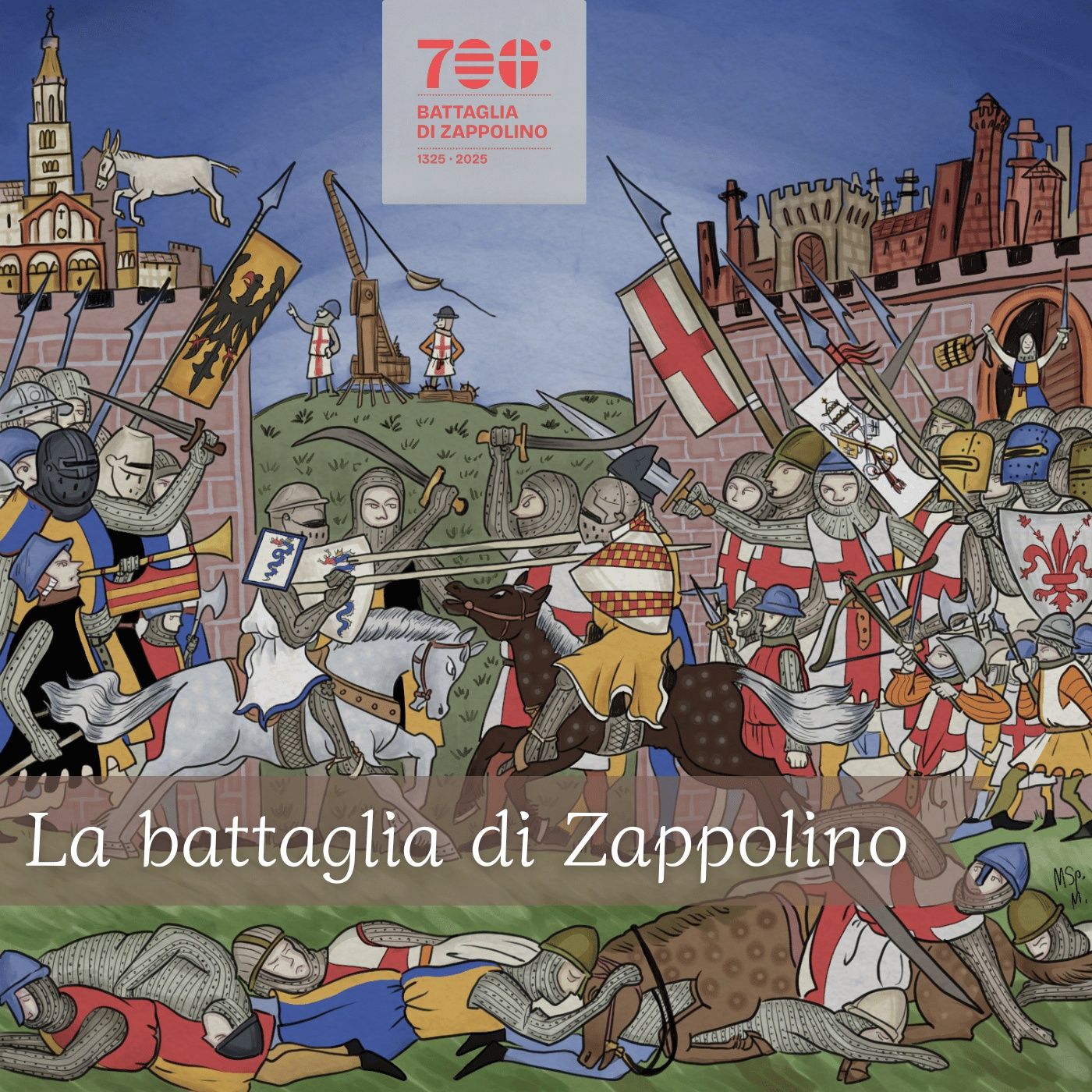 La battaglia di Zappolino 1325-2025 cover art