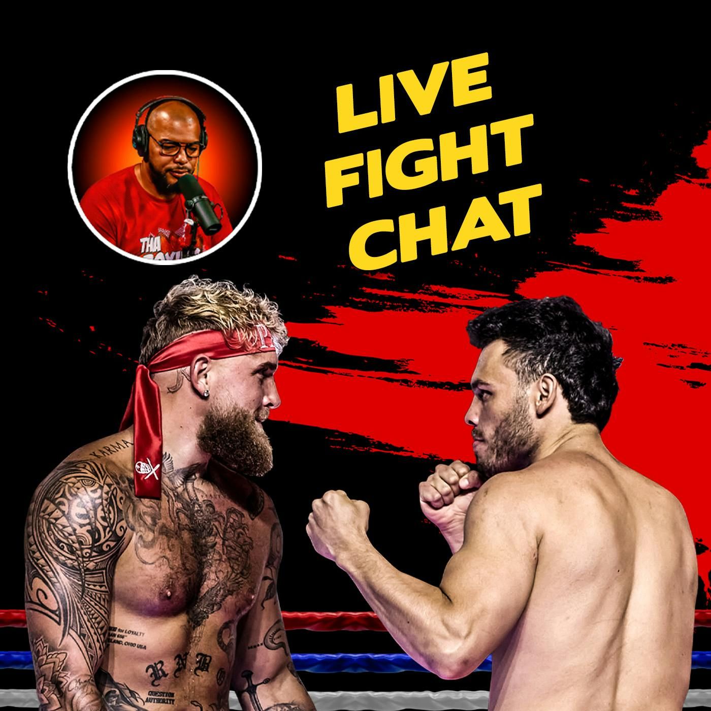☎️Jake Paul vs. Chavez Jr., Ramirez vs. Dorticos, Live Fight Chat🔥 episode artwork