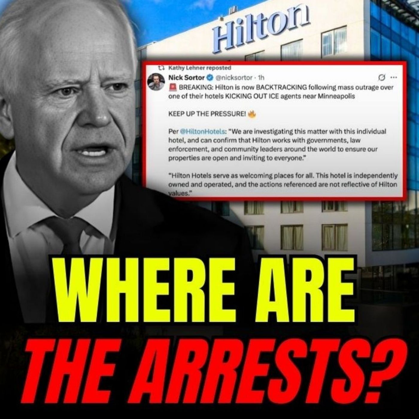 Hilton EXPOSED by DHS/ICE, Dems Coddle Maduro, Bongino's Spicey Return, & Hegseth TORCHES Sen. Kelly