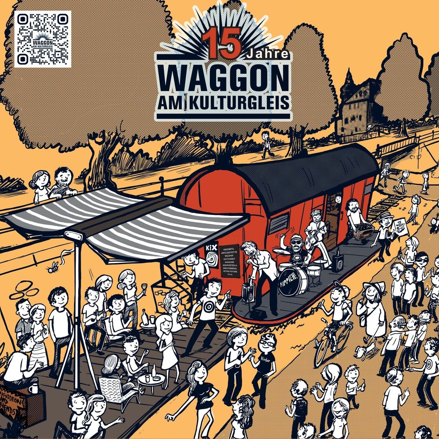 WAGGON AM KULTURGLEIS - Kreativort - AGNES CHRIST - 15 Jahre Waggon - Offenbach - [ GERMANY ] episode artwork