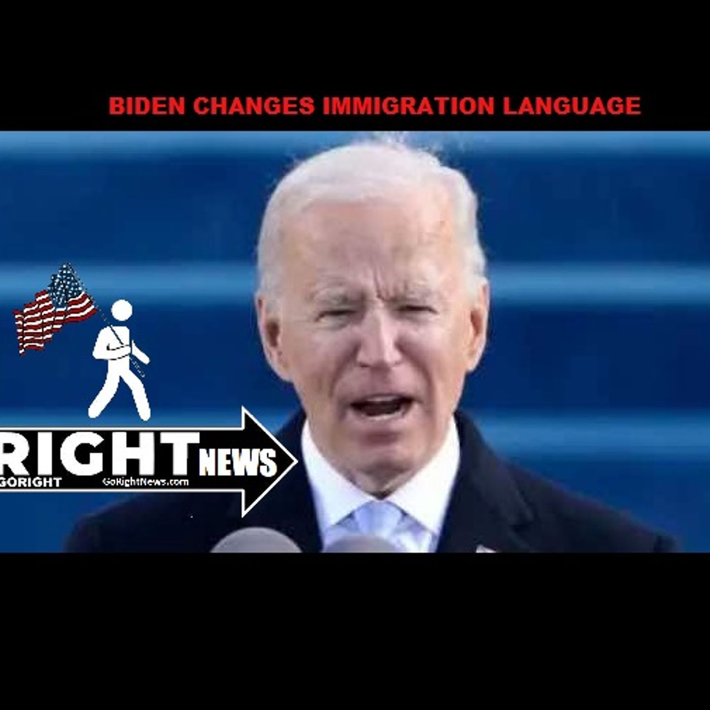BIDEN CHANGES IMMIGRATION LANGUAGE