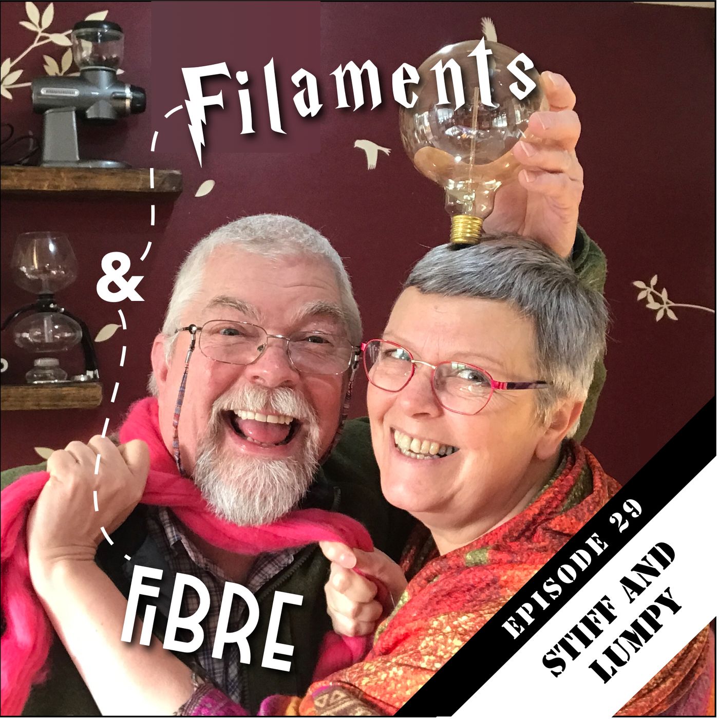 Episode 29—Filaments and Fibre—'Stiff and Lumpy' episode artwork