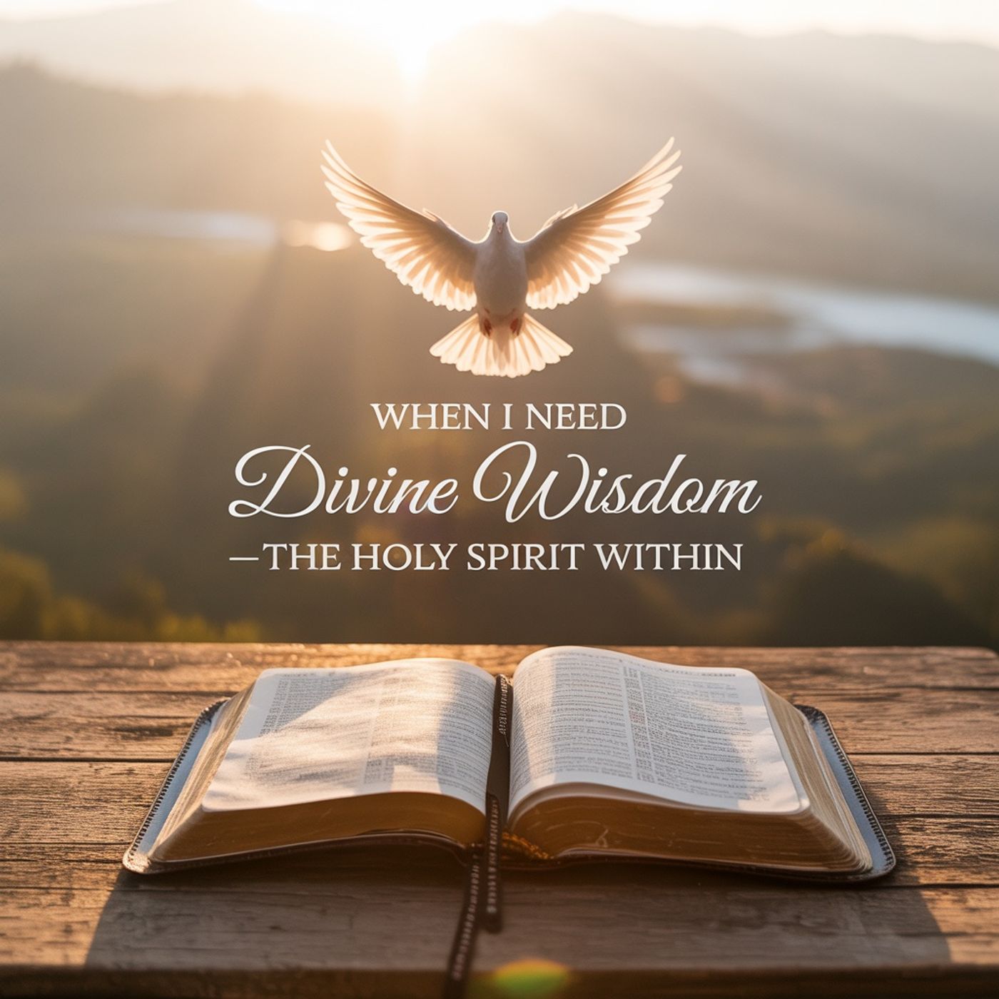 “When I Need Divine Wisdom — The Power of the Holy Spirit” episode artwork