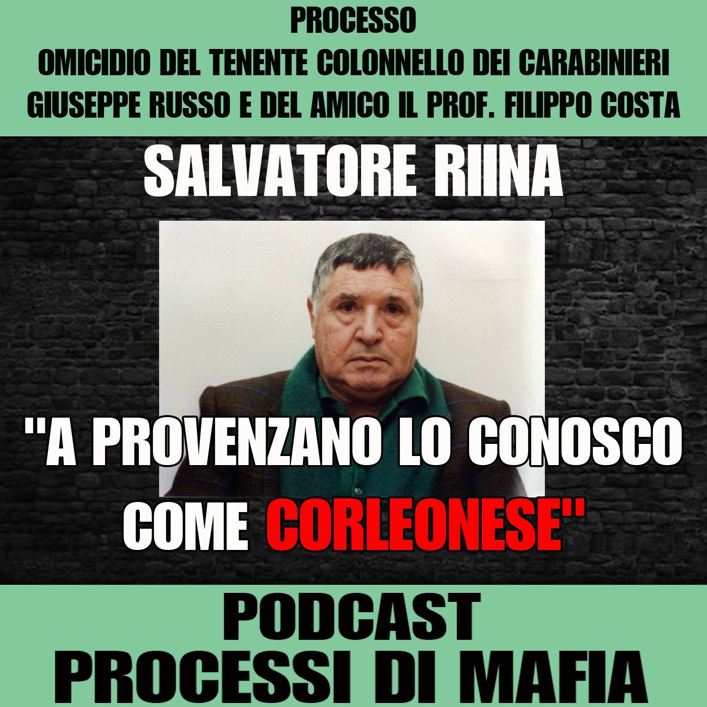 Processo omicidio Tenente Giuseppe Russo