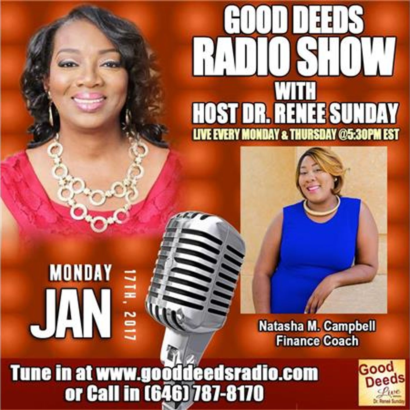 Good Deeds Radio Show Presents Wealth Stylist Natasha M. Campbell episode artwork