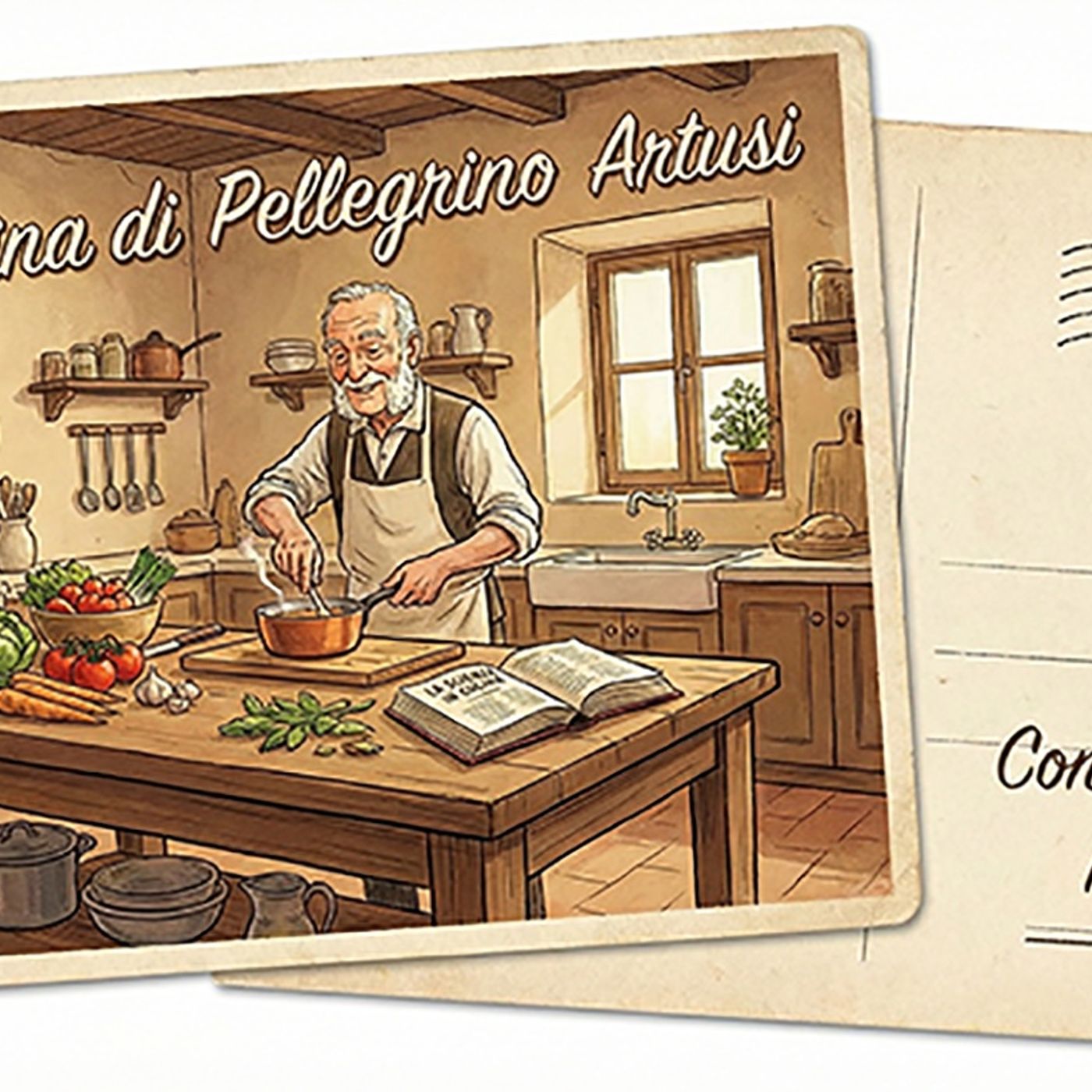 Cartoline. Saluti da ... la cucina di Pellegrino Artusi episode artwork