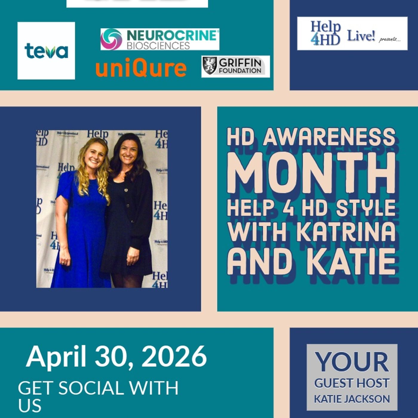 HD Awareness Month Help 4 HD Style with Katrina and Katie episode artwork
