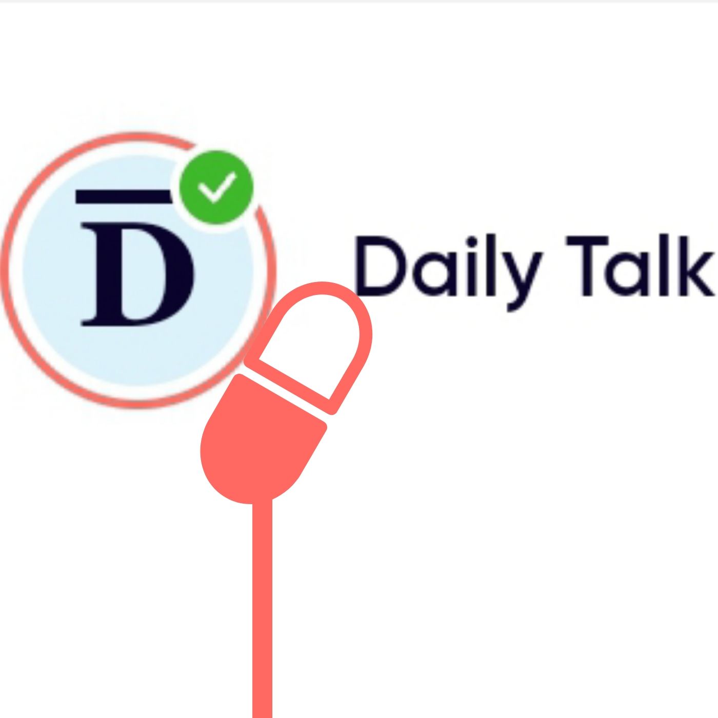 Daily talk podcast cover art