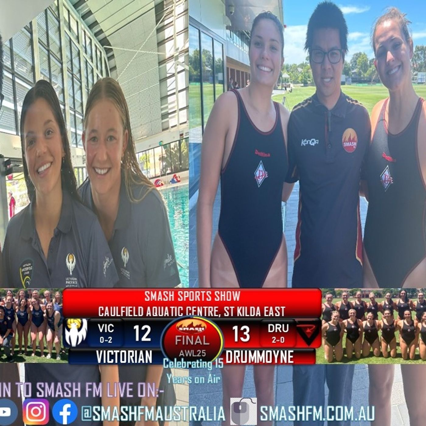 SSS15THYR: AWL25 WK4 Womens Post Game Interviews with Victoria & Drummoyne 260125