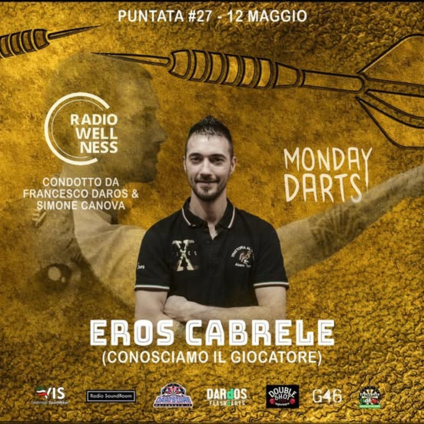 MONDAY DART - Ventisettesima Puntata - Eros Cabrele episode artwork