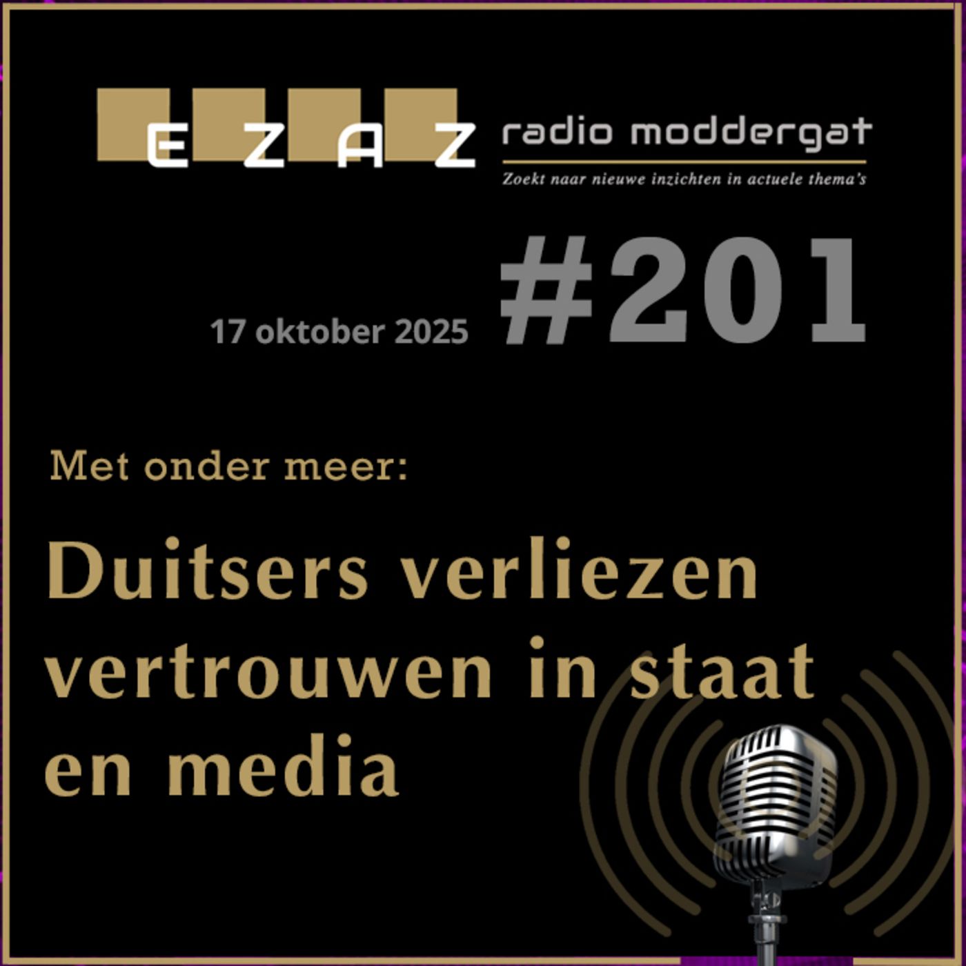 Radio Moddergat #201 - 2025-10-17 episode artwork