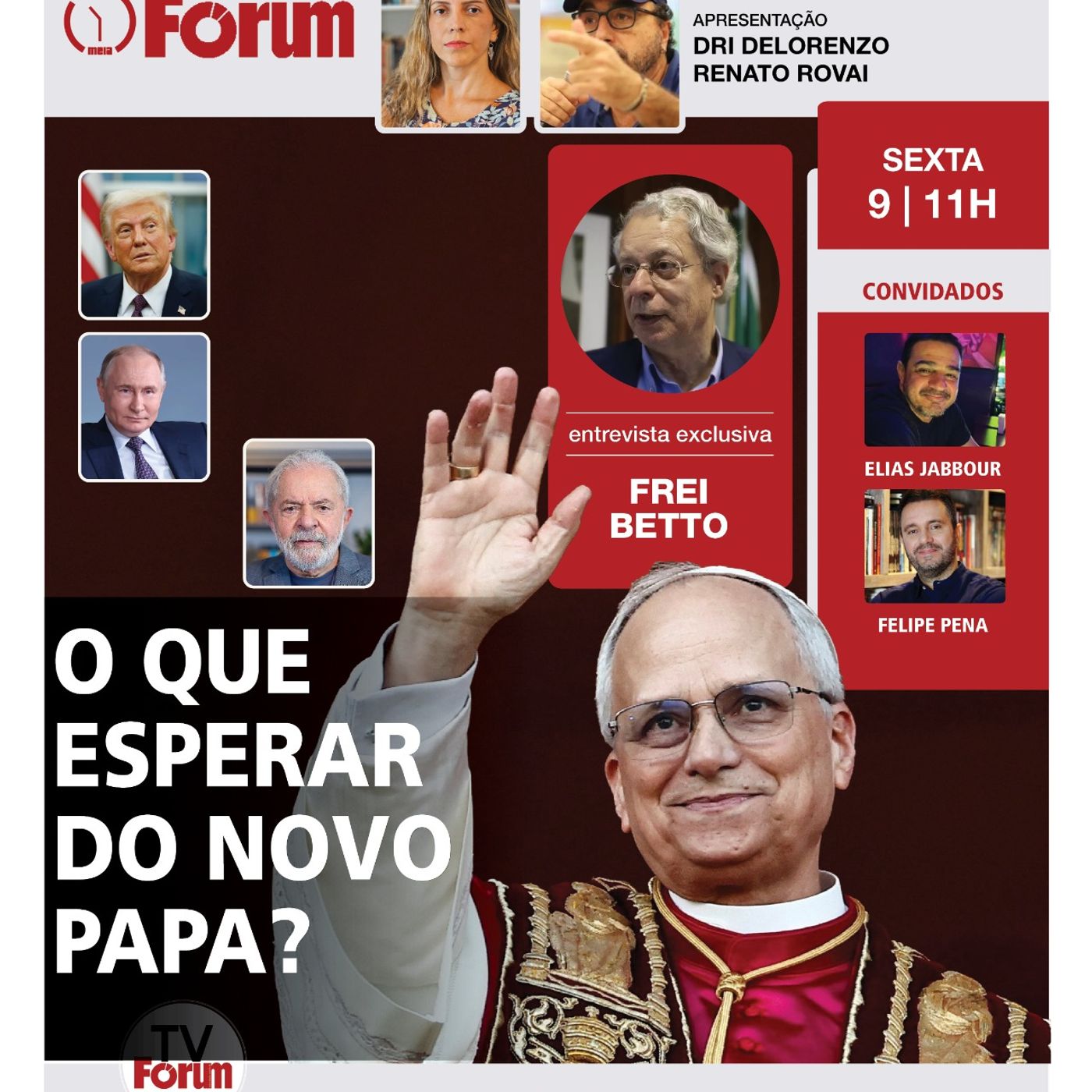 Quem é o novo Papa ? | STF julga manobra para beneficiar Bolsonaro | INSS: Como será o ressarcimento episode artwork