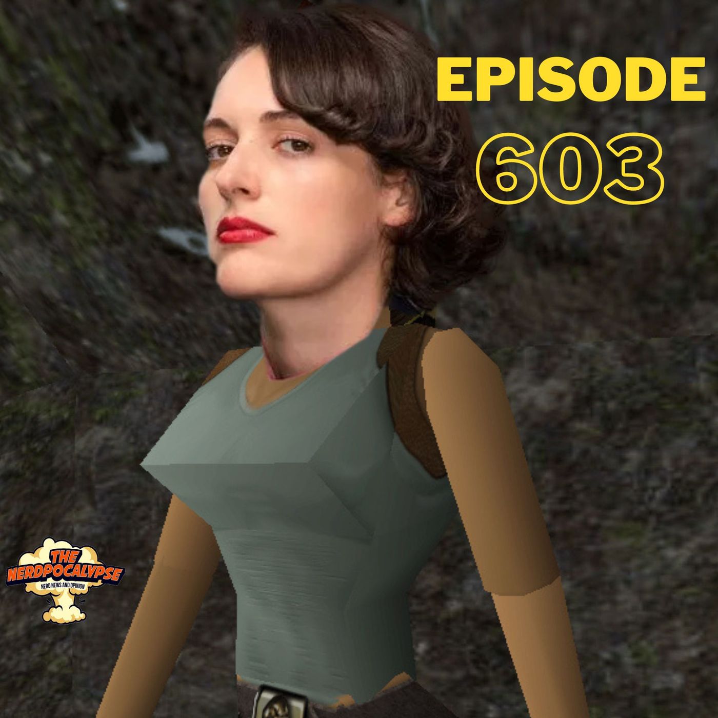 Episode 603: Original Design or Nothing (Tomb Raider, Baby Reindeer, Fantastic Four) - podcast episode cover