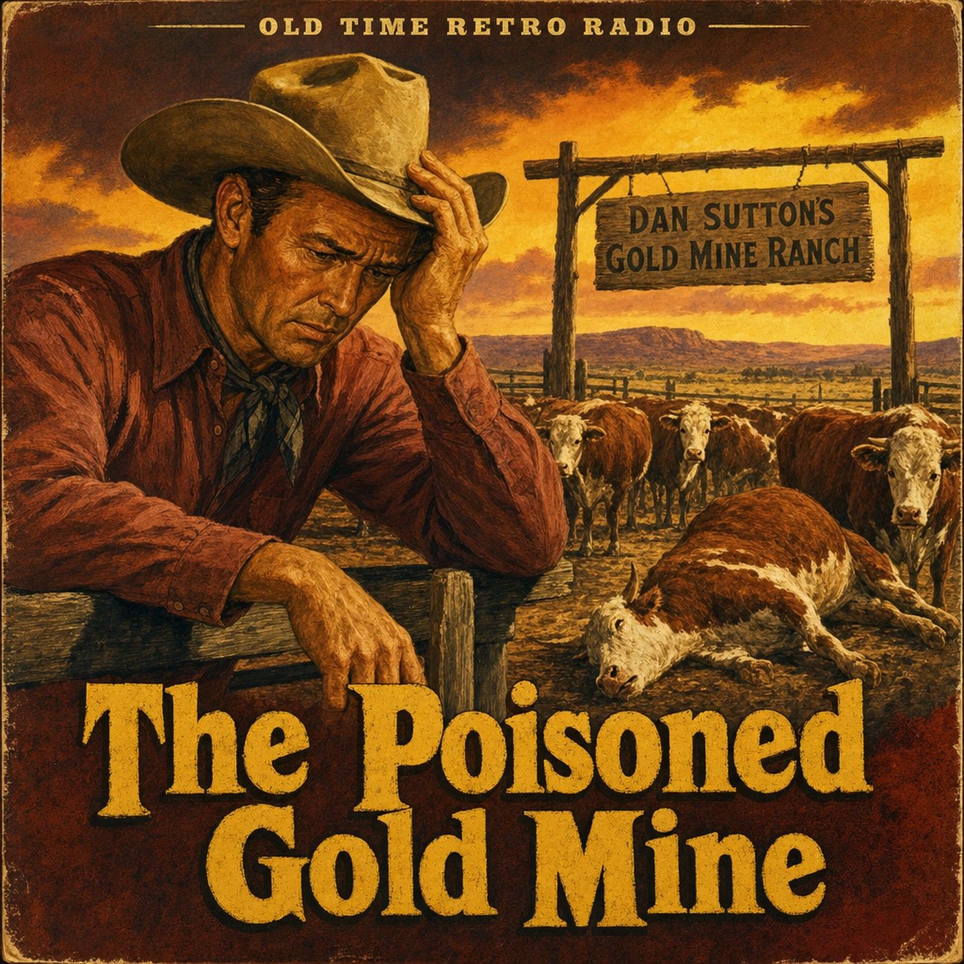 Roy Rogers - "The Poisoned Gold Mine" (1953) episode artwork