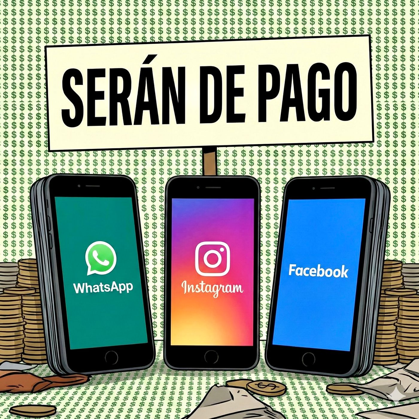 WhatsApp, Instagram y Facebook SERÁN DE PAGO episode artwork