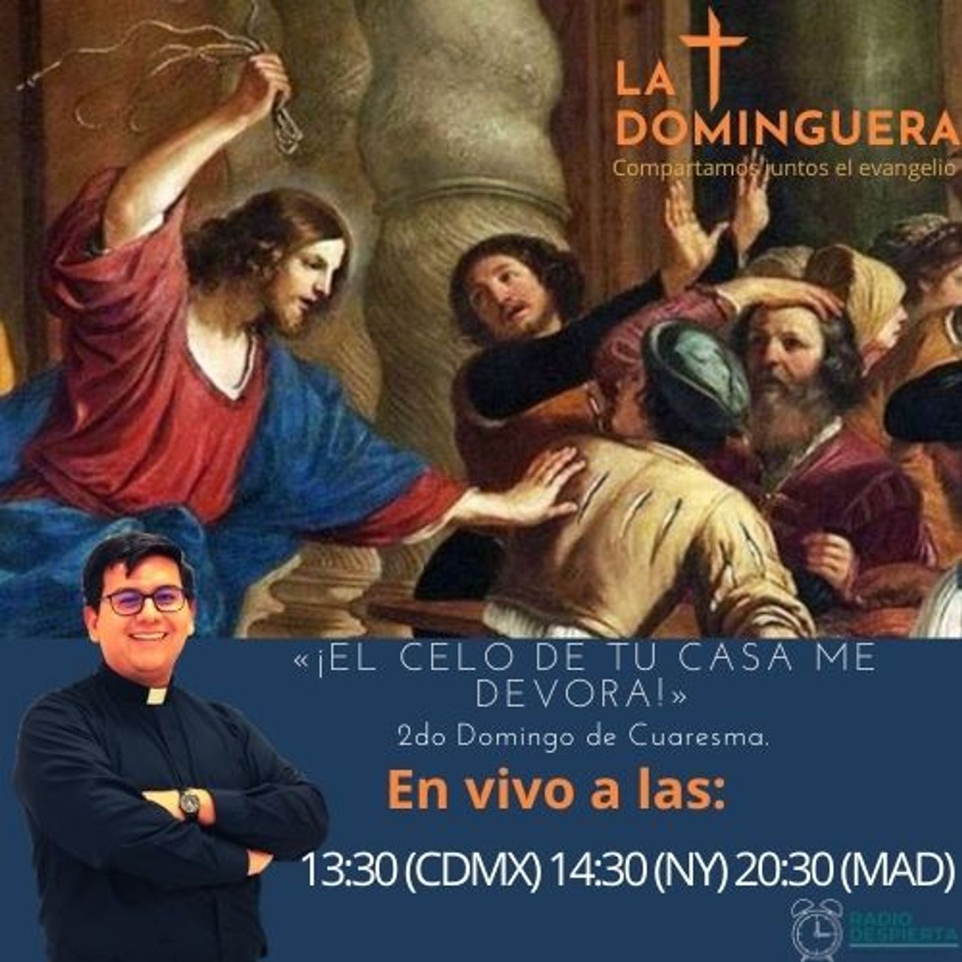 El celo de tu casa me devora El celo de tu casa me devora