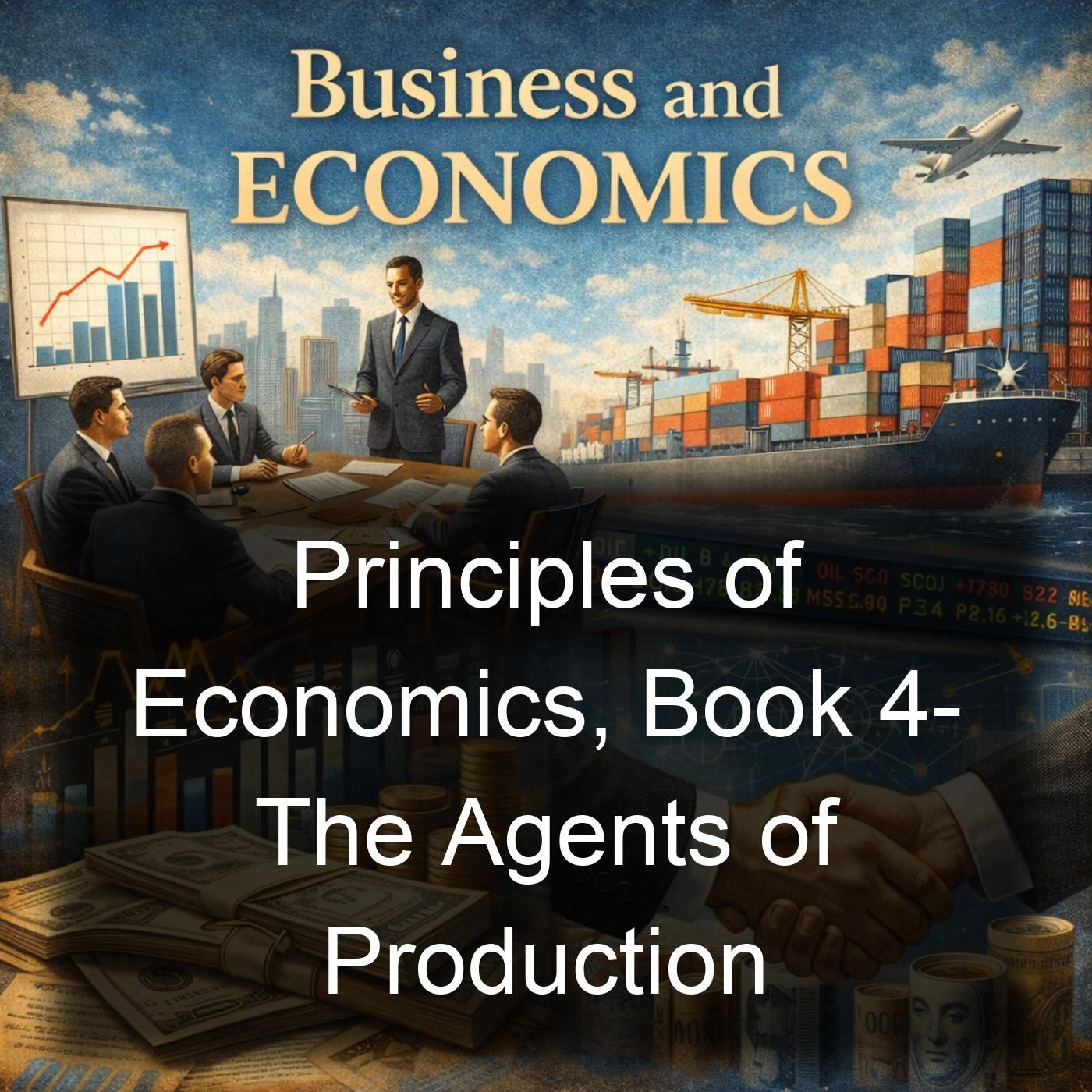 Principles of Economics, Book 4- The Agents of Production cover art