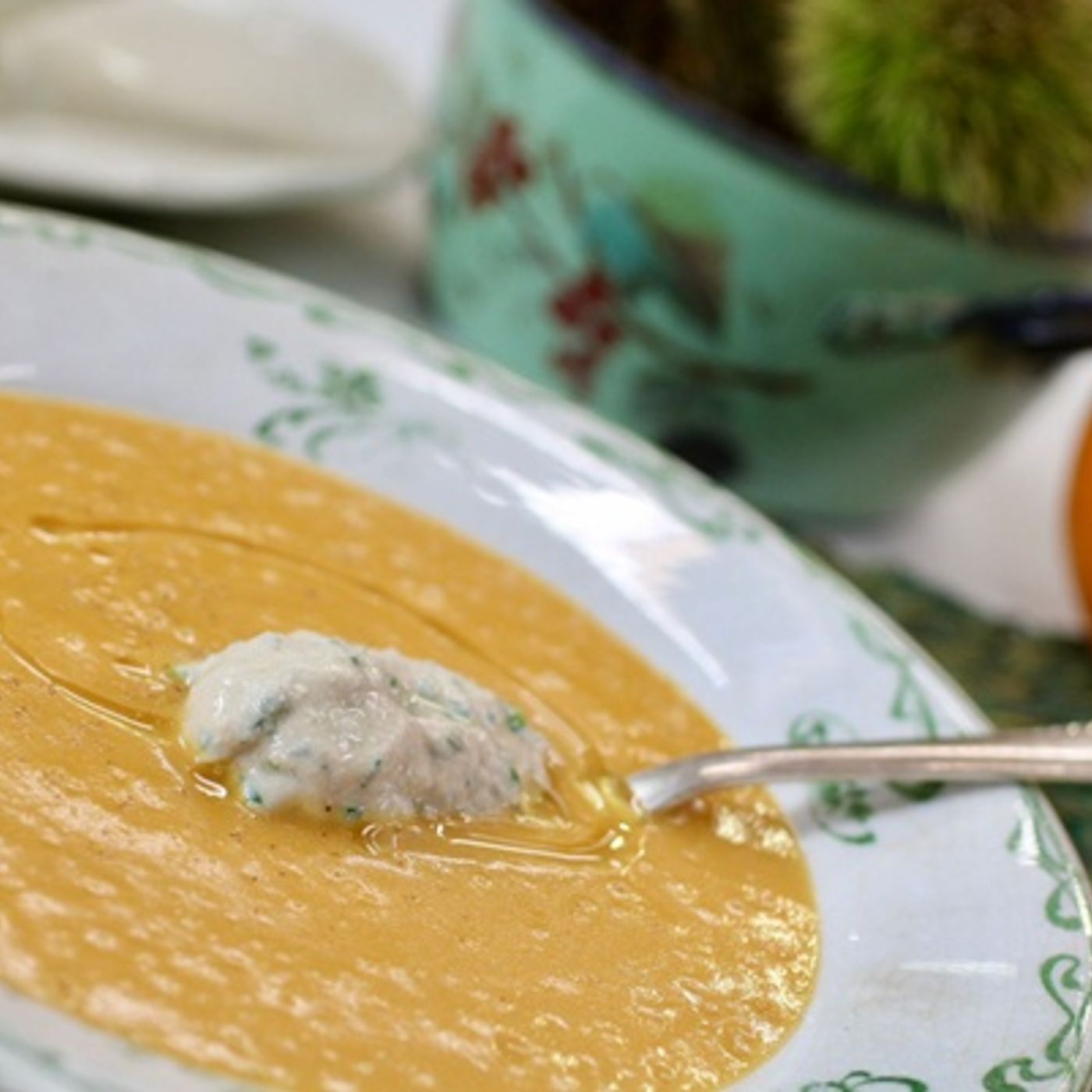 La receta de David de Jorge para preparar una sopa (o crema) de calabaza y castañas La receta de David de Jorge para preparar una sopa (o crema) de calabaza y castañas
