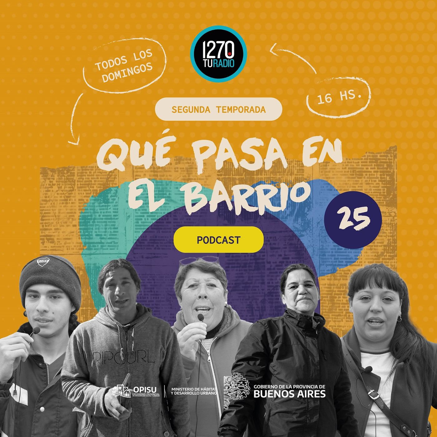 "Estoy muy contenta, me gustaría que podamos salir todos adelante. Ese es mi deseo." Alicia Garazo, vecina del barrio San Martín, Mercedes episode artwork