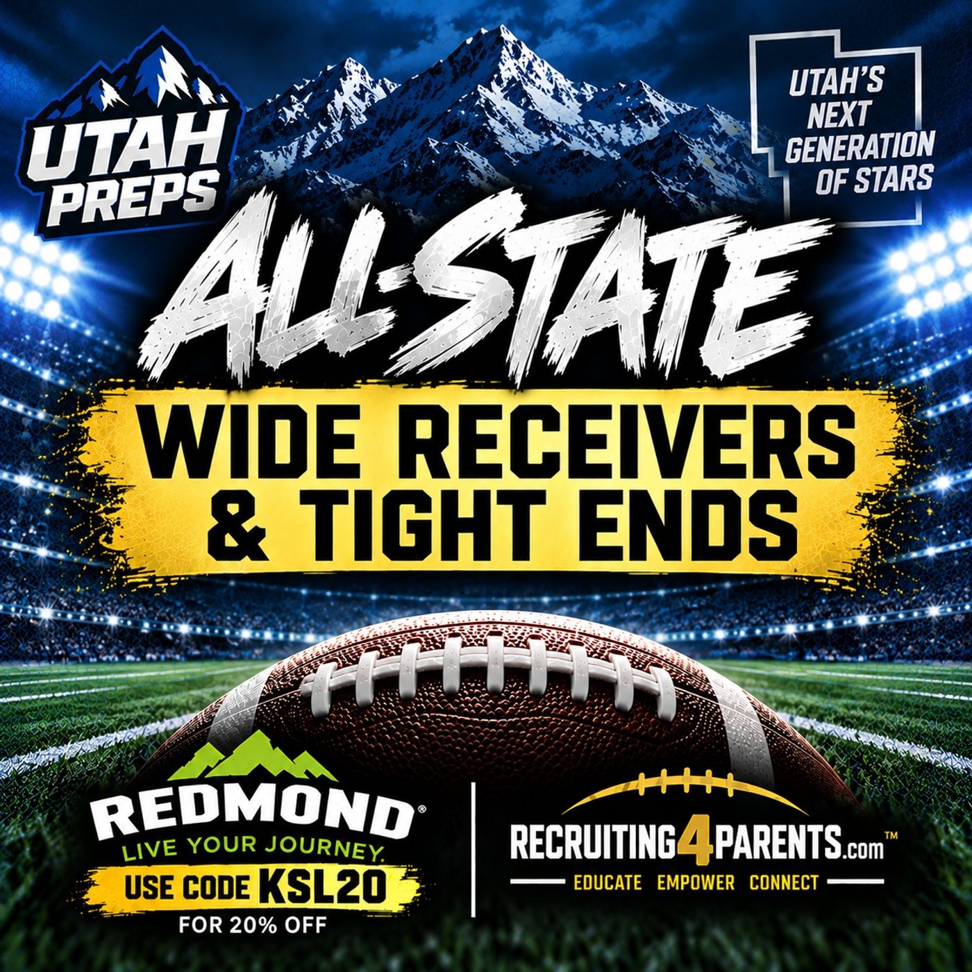 🏈 2026 Utah Preps All-State Wide Receivers & Tight Ends 1st Team, 2nd Team & Underclassmen episode artwork