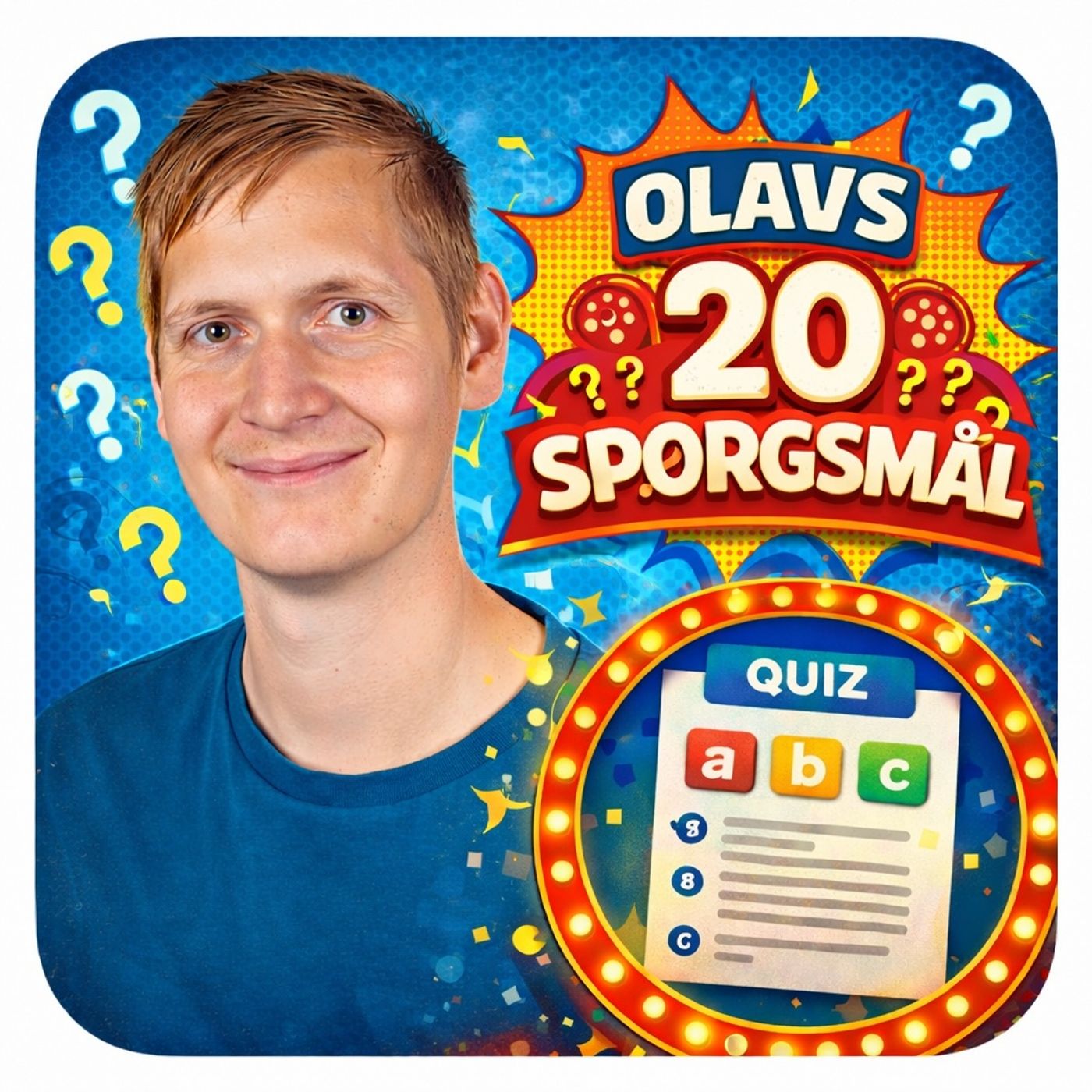 Olavs 20 sprøgsmål cover art