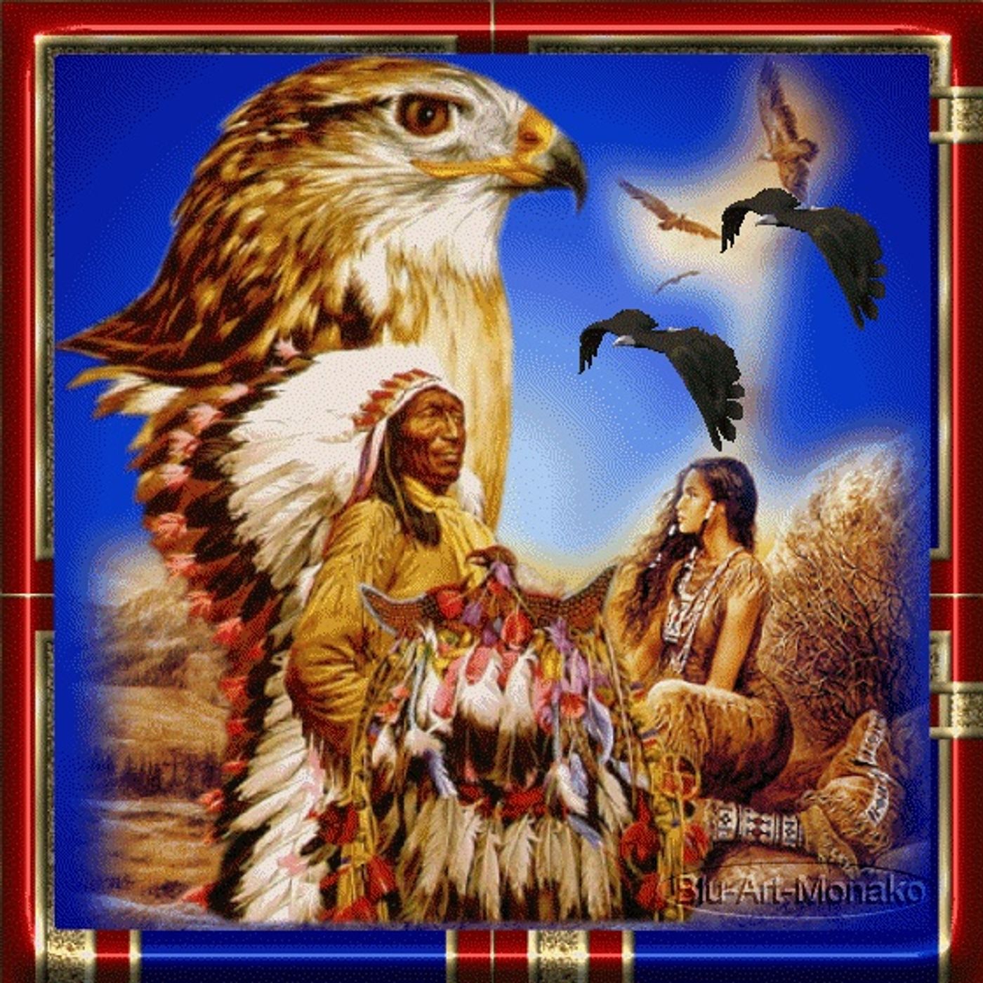 NATIVI AMERICANI , LA LORO MITOLOGIA..Atmosfere particolari, musiche , canti e Viaggio Sciamanico ,andiamo a trovare il nostro ANIMALE TOTEM episode artwork