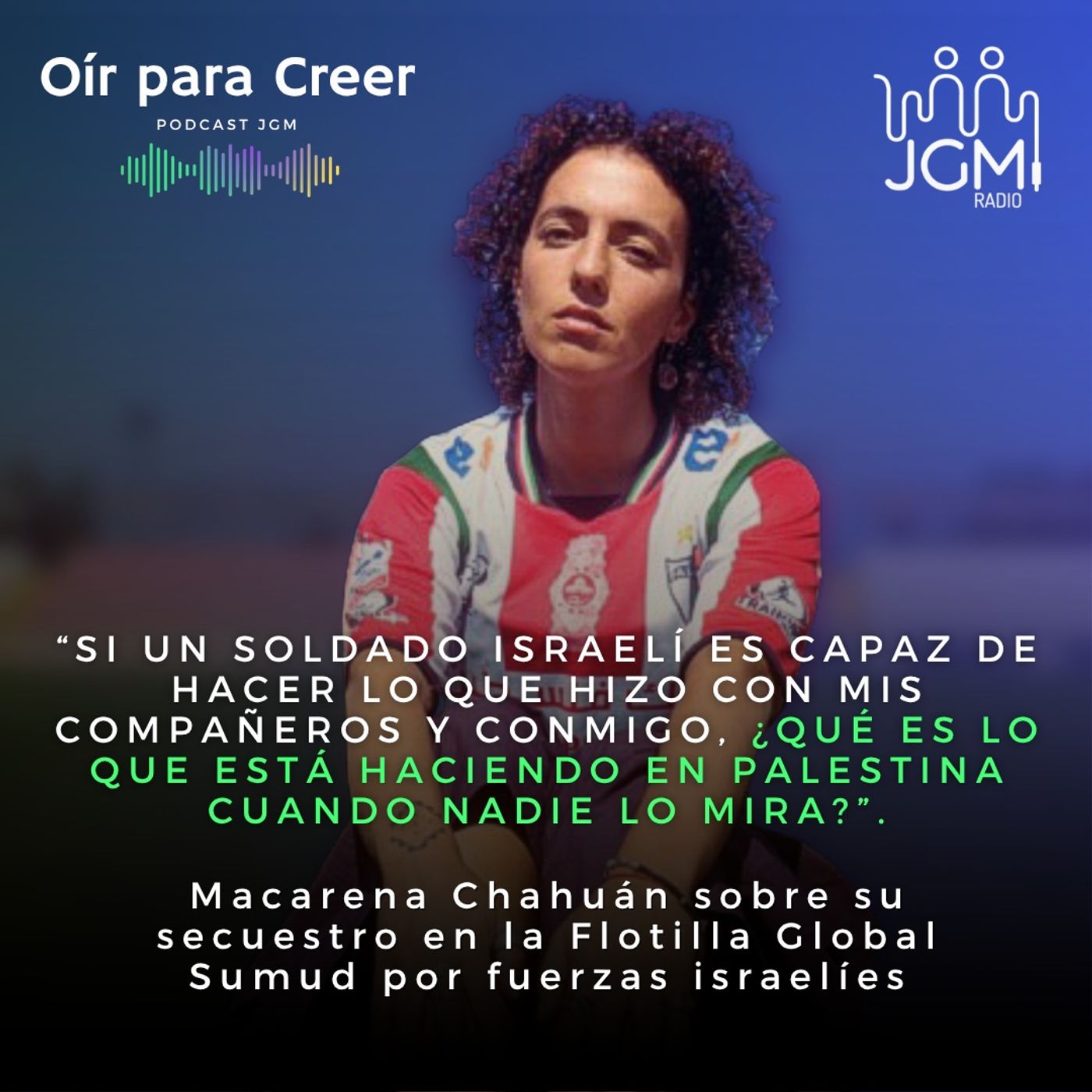 Macarena Chahuán: "Si un soldado israelí es capaz de hacer lo que hizo conmigo, imagina lo que hacen en Palestina cuando nadie los mira" episode artwork