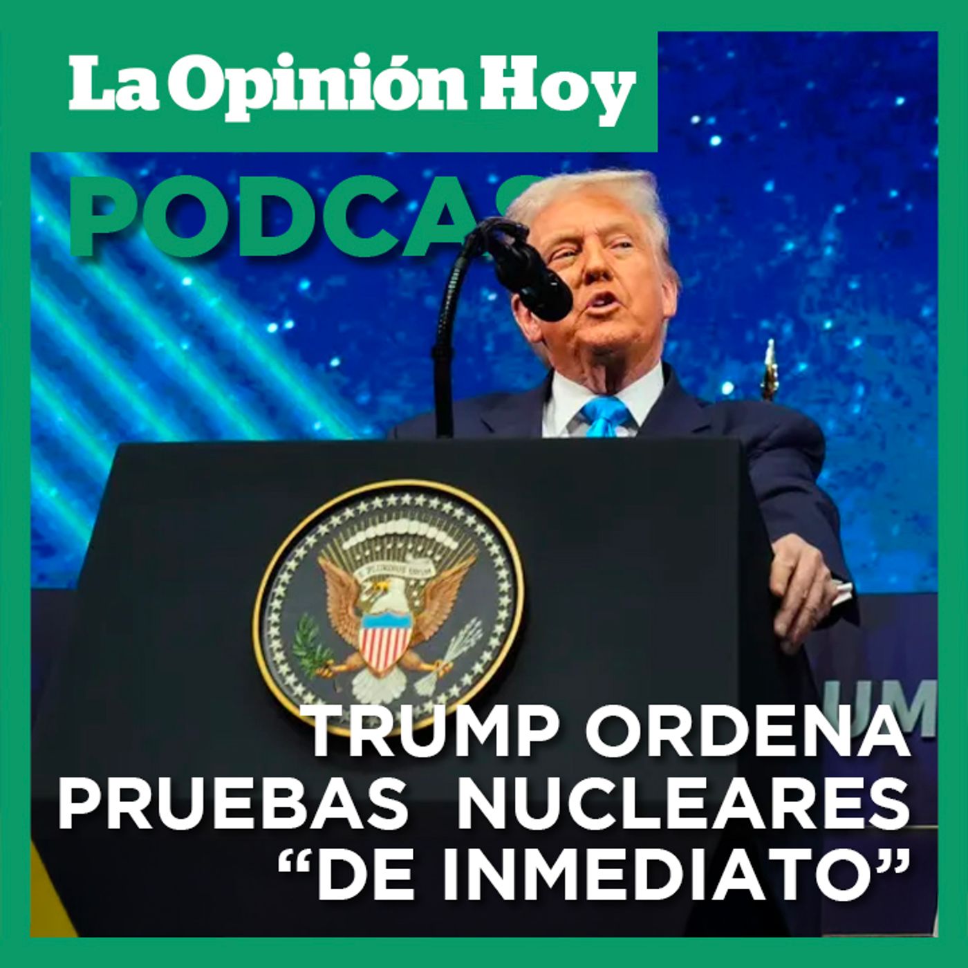 Donald Trump ordenó iniciar pruebas de bombas nucleares en EEUU. Donald Trump ordenó iniciar pruebas de bombas nucleares en EEUU.
