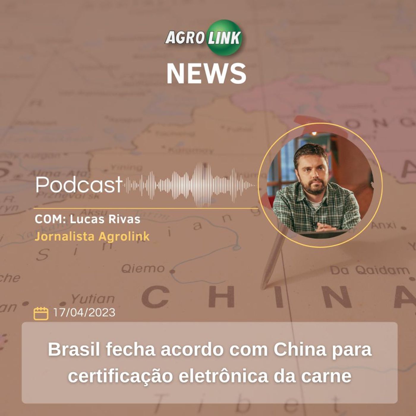 Brasil e China fecham acordo de certificação eletrônica para proteína animal episode artwork