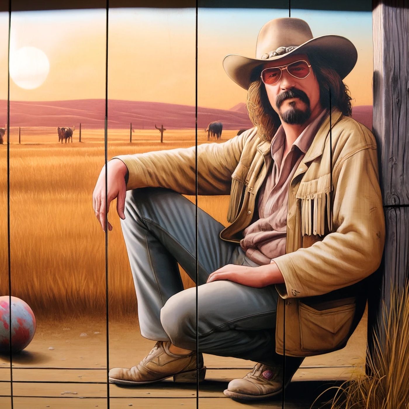 "Way out west there was this fella I wanna tell ya about. Goes by the name of Jeff Lebowski.“ episode artwork