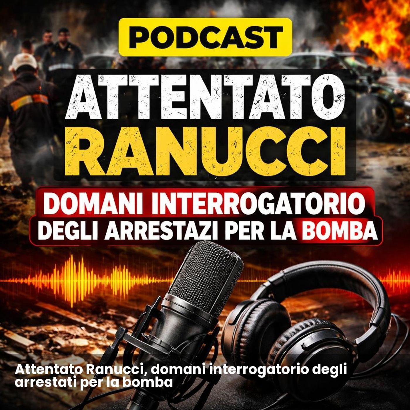 Attentato Ranucci, domani interrogatorio degli arrestati per la bomba episode artwork