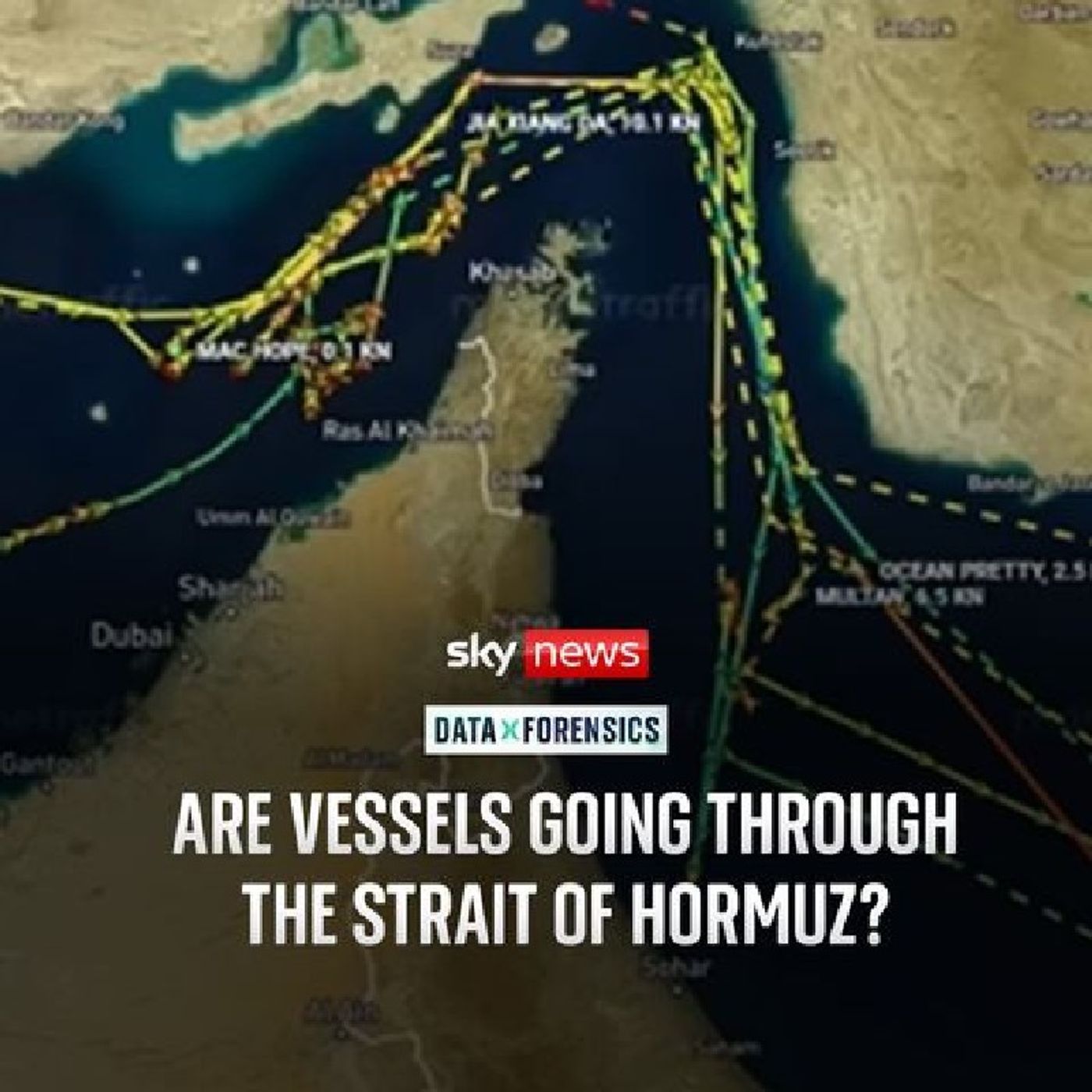 U.S. defence secretary Pete Hegseth says "many more vessels" are sailing through the Strait of Hormuz. Sky's Tom Cheshire looks at whether t episode artwork