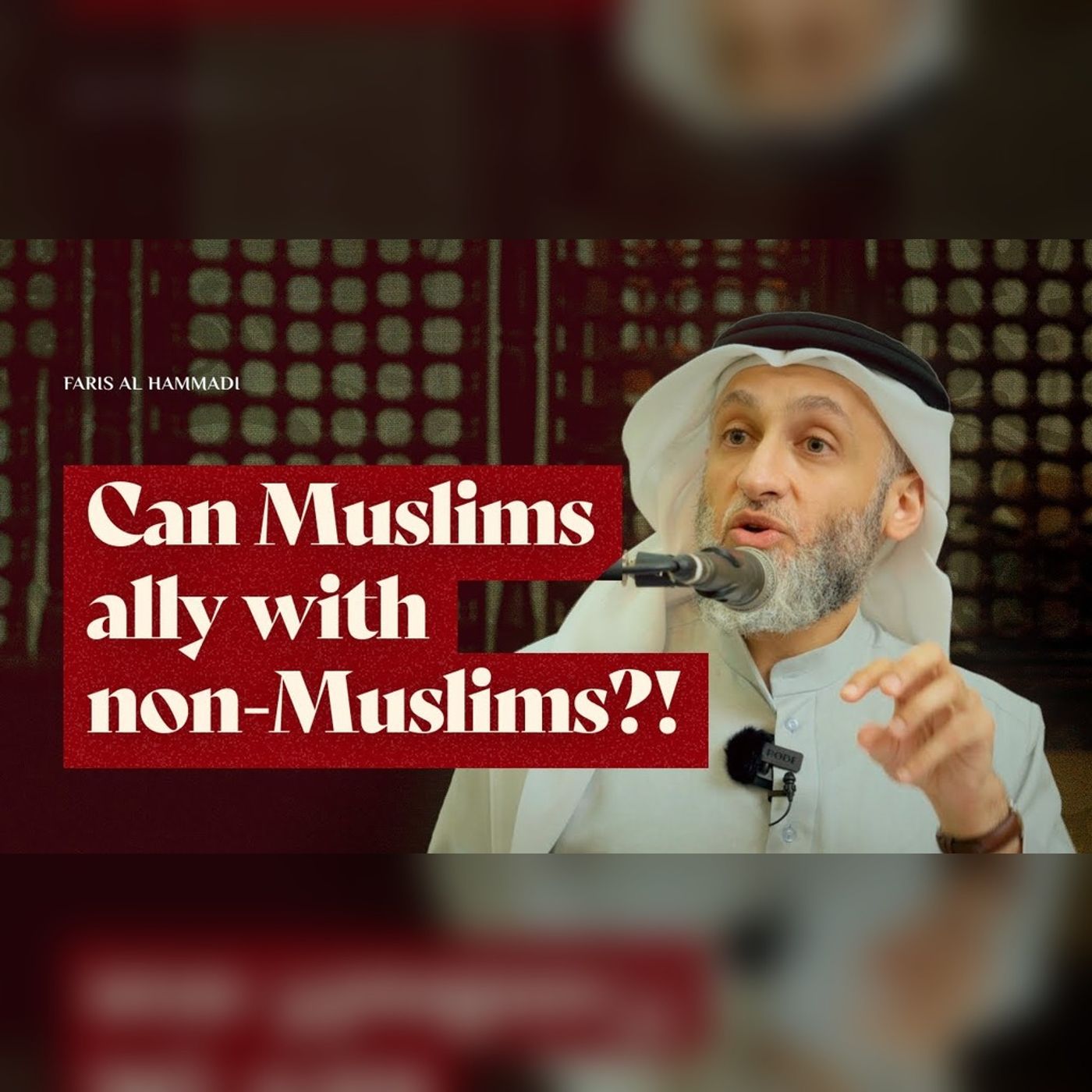 Can Muslims ally with non-Muslims ?!