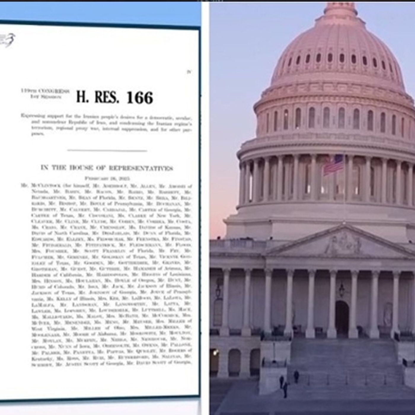 قطعنامهٔ اکثریت کنگرهٔ آمریکا