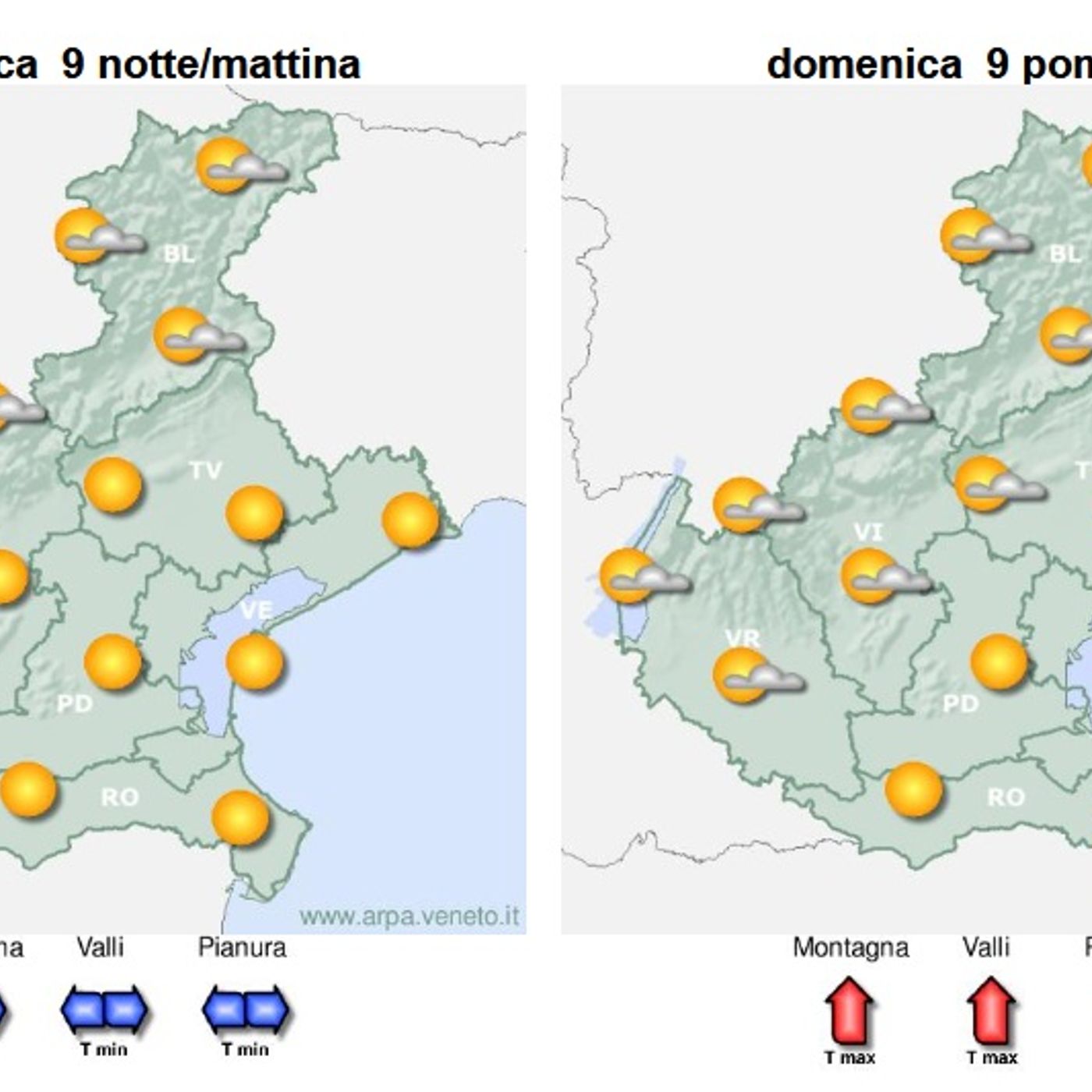 Previsioni 7-10 agosto: caldo e soleggiato, instabilità in montagna che potrebbe sconfinare episode artwork