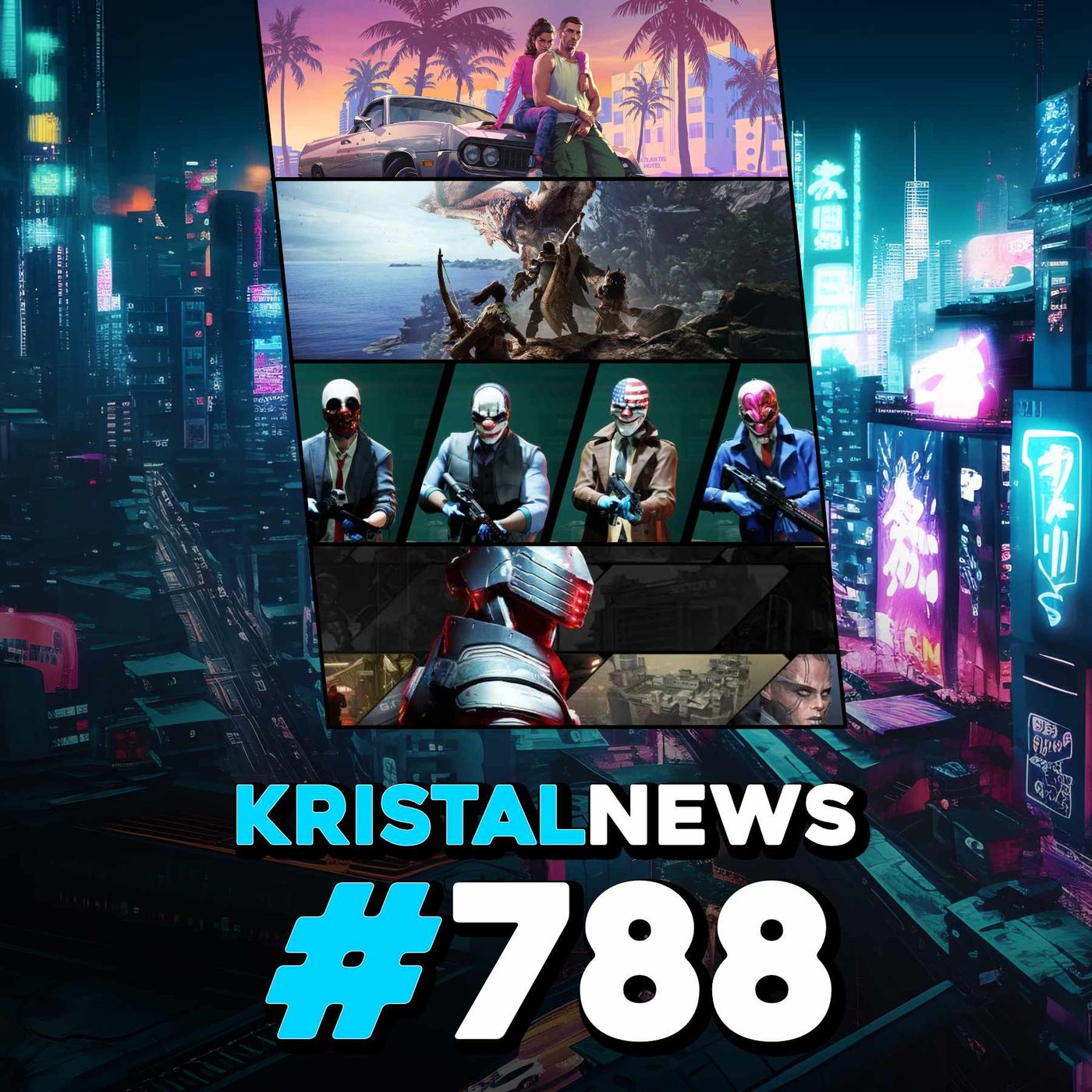 GTA 6, ARRIVA il SECONDO TRAILER? | NEWS su MONSTER HUNTER | CRISI PAYDAY 3 ▶ #KristalNews 788 episode artwork