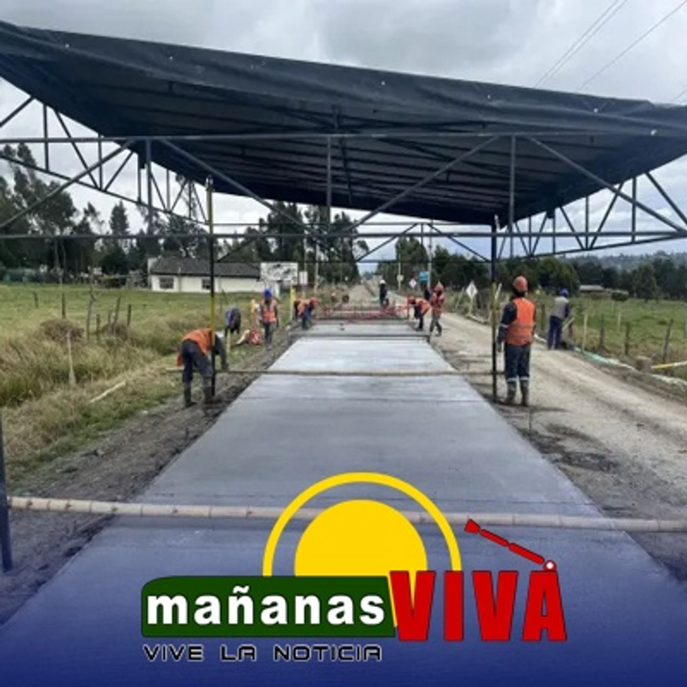 Andrés Herrera – Avance del proyecto de pavimentación vía Cumbal – Guachucal